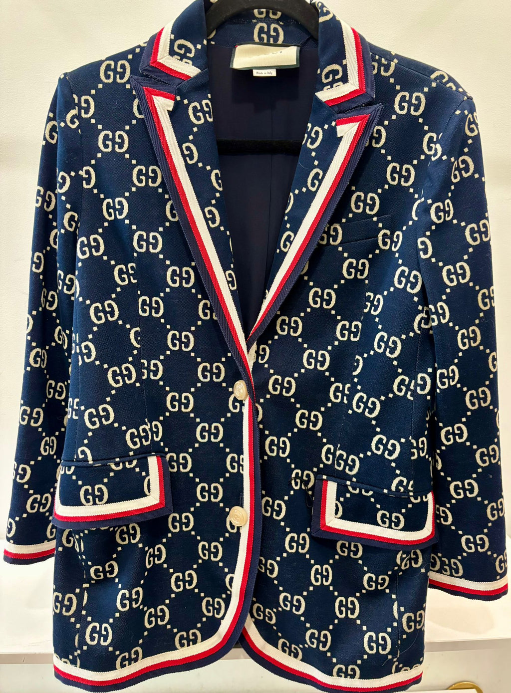 GUCCI GG SUPREME JACQUARD BLAZER