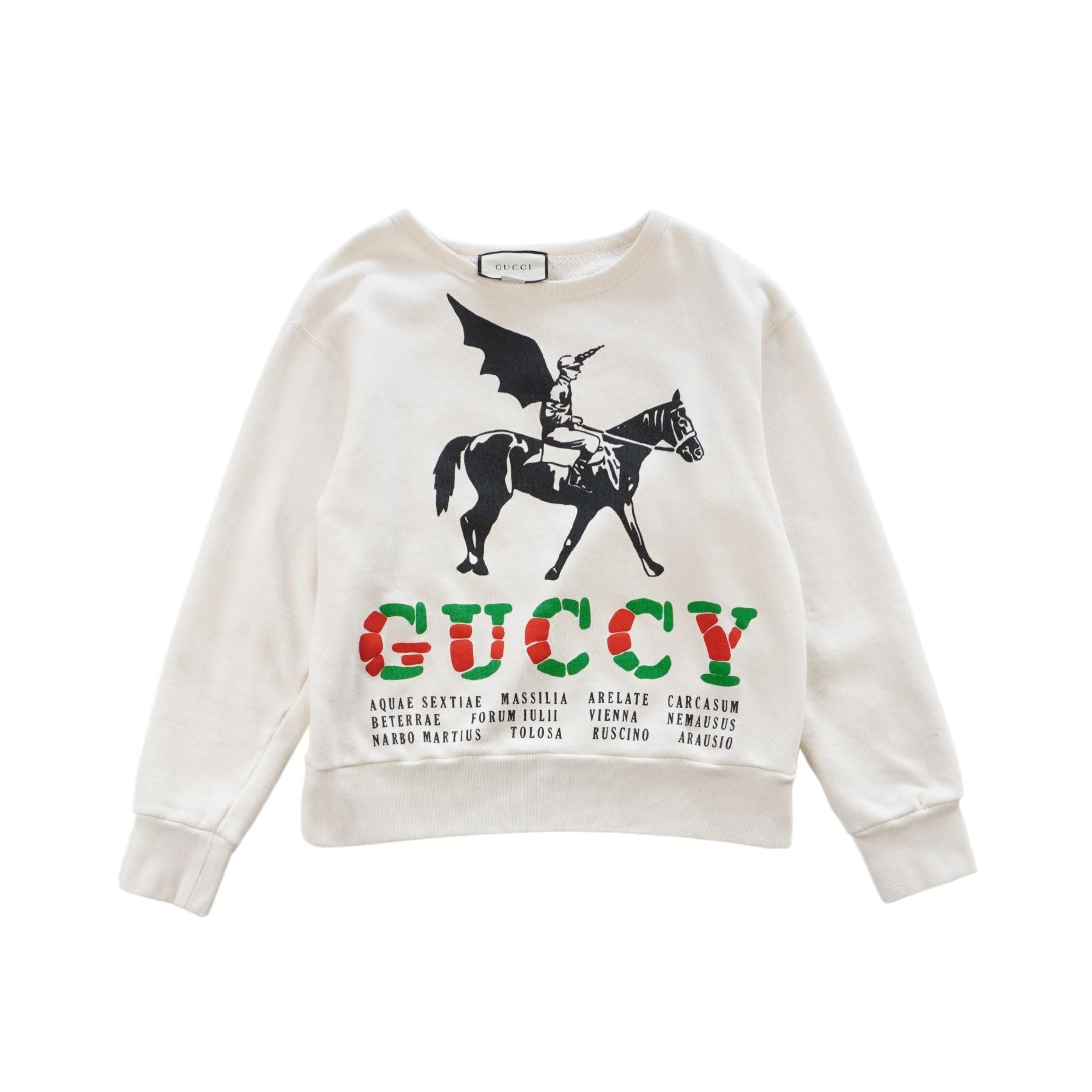 Gucci 'Winged Jockey' Sweatshirt - Men's XXS