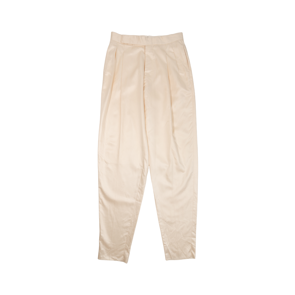 Gucci Silk Tapered Trousers - Men's 42