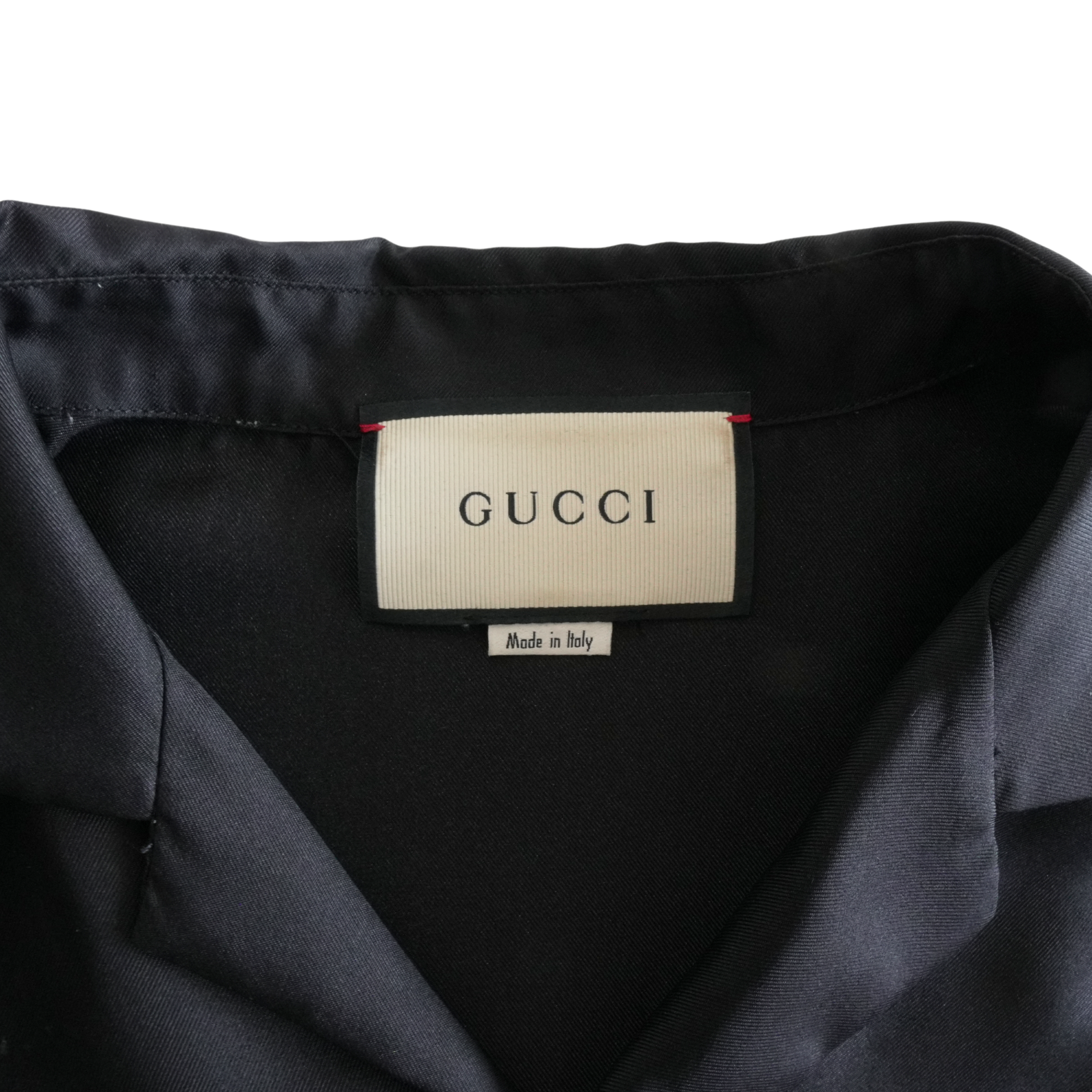 Gucci 'Black Cat' Button-Down Shirt - Men's 39