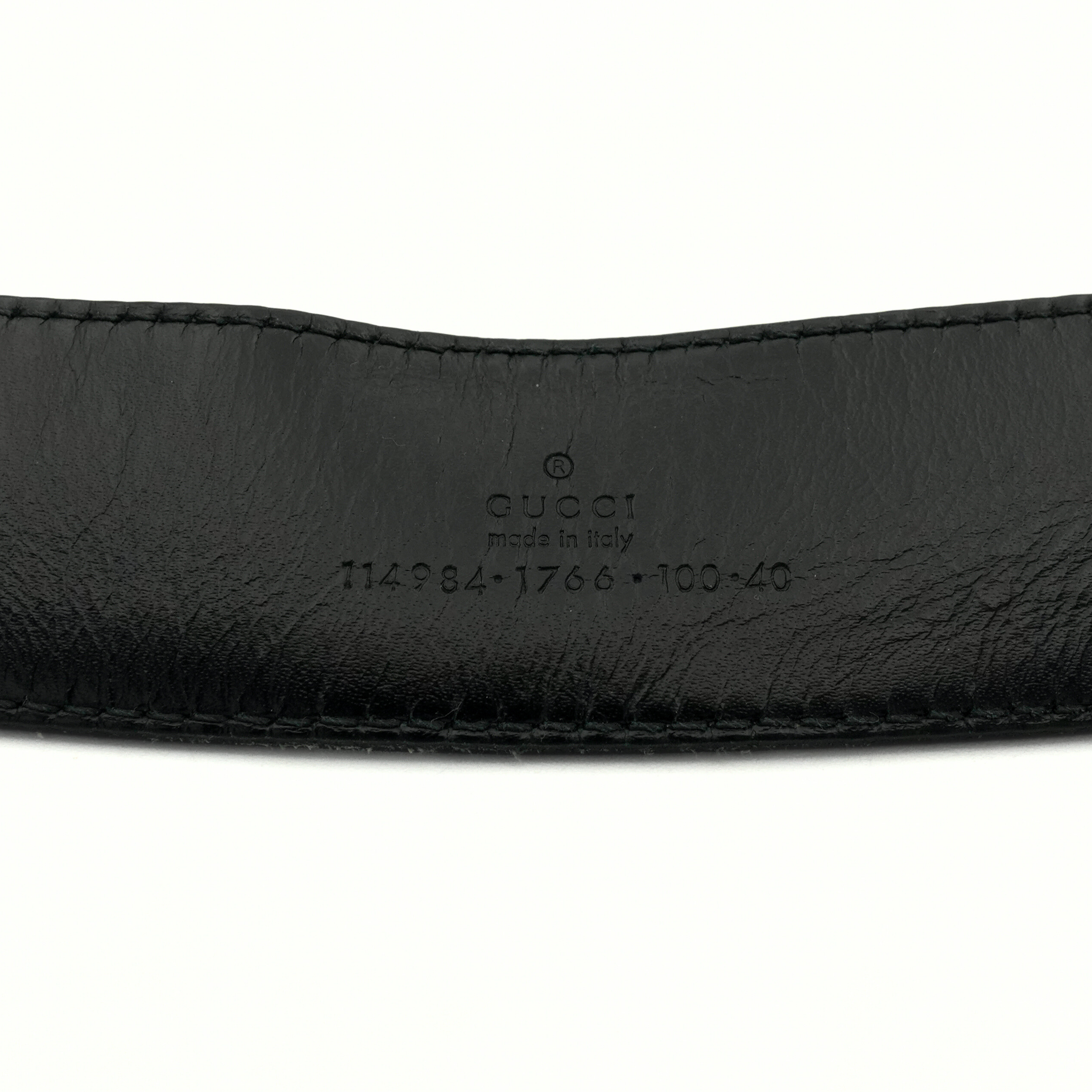 Gucci Racing Stripe Belt - 100/40
