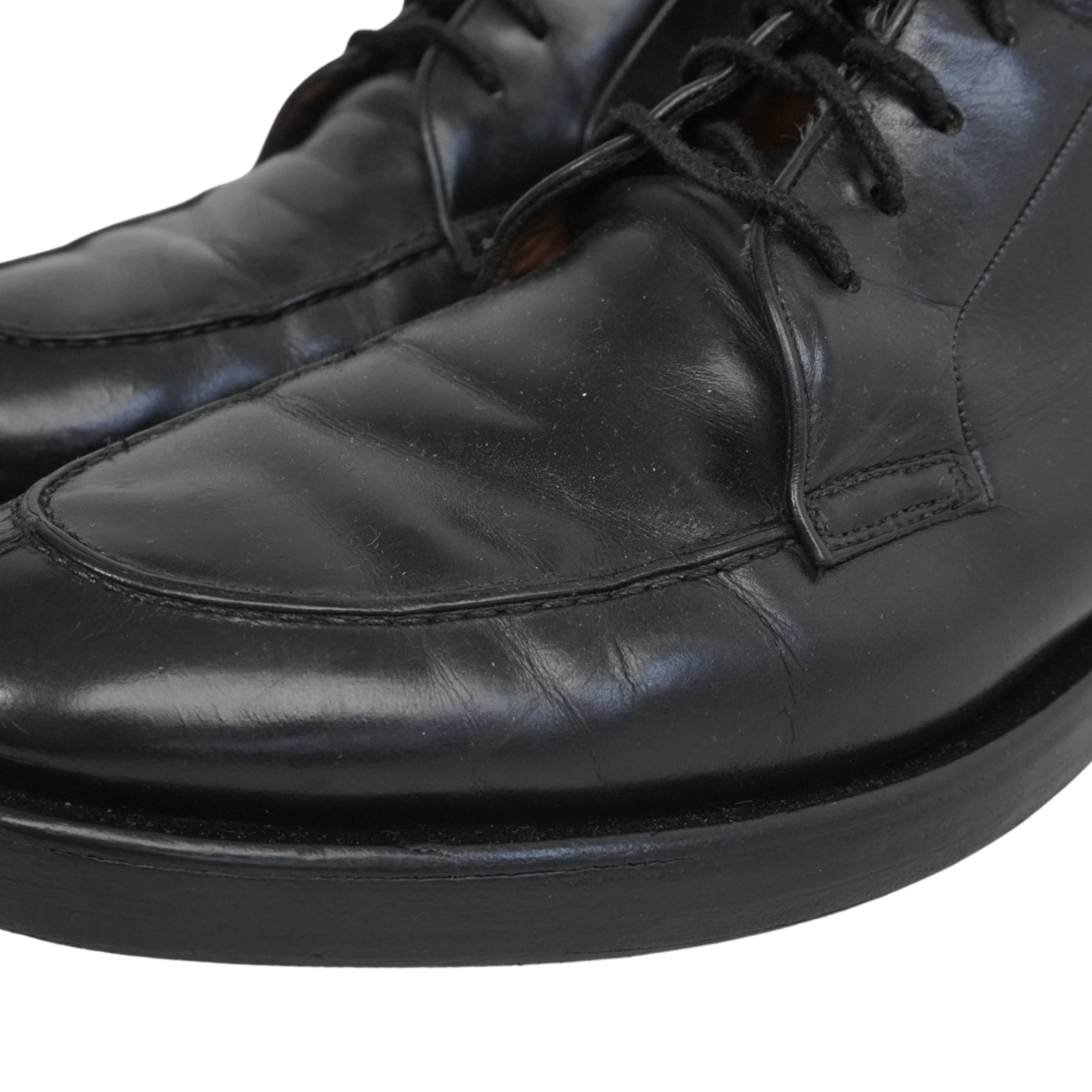 Gucci Leather Combat Boots - Men's 9.5