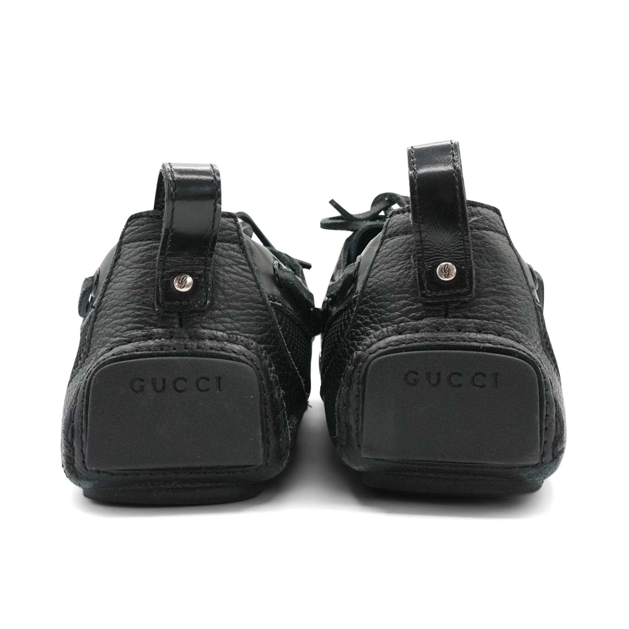 Gucci 'Web' Loafers - Men's 8.5