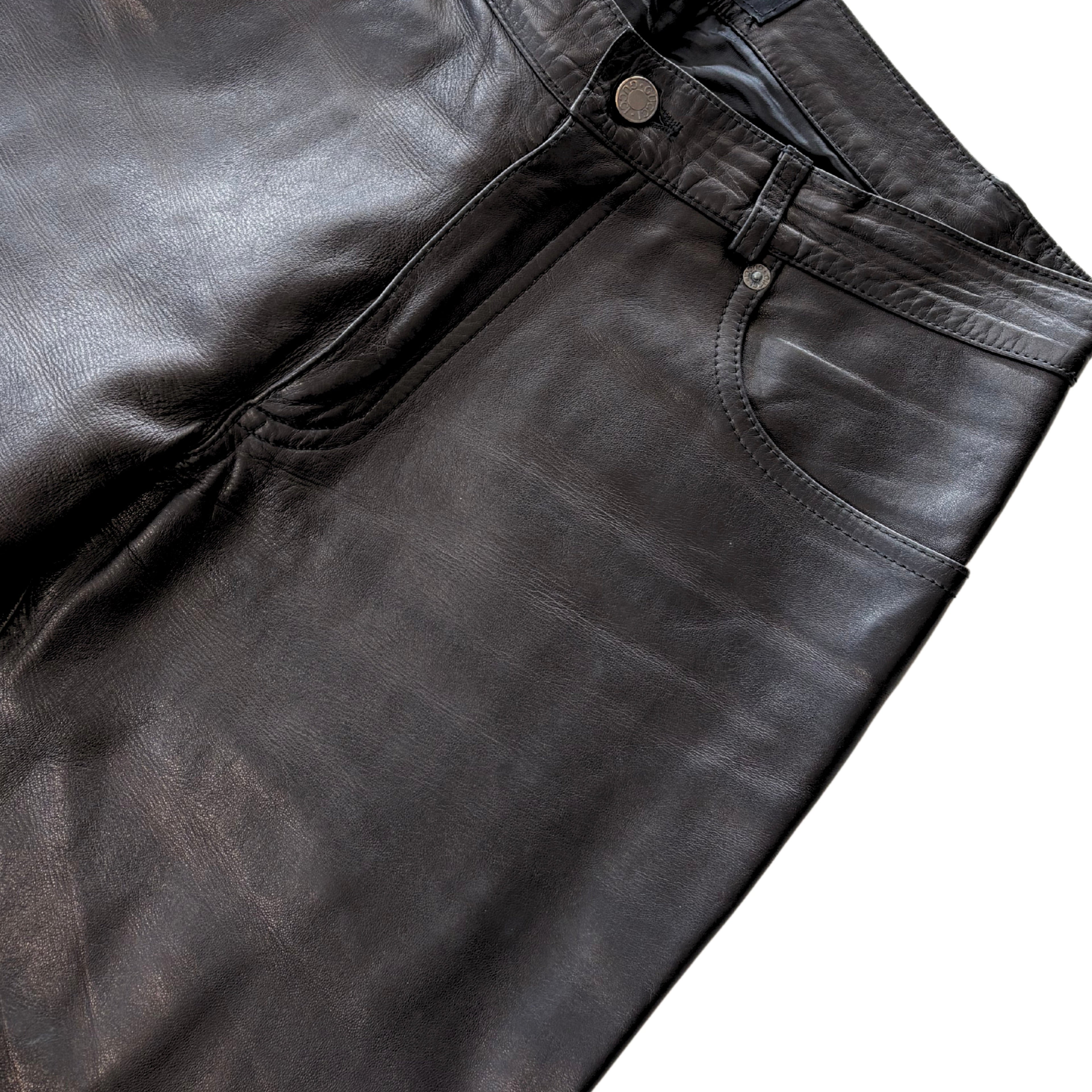 Gucci Leather Pants - Men's 48