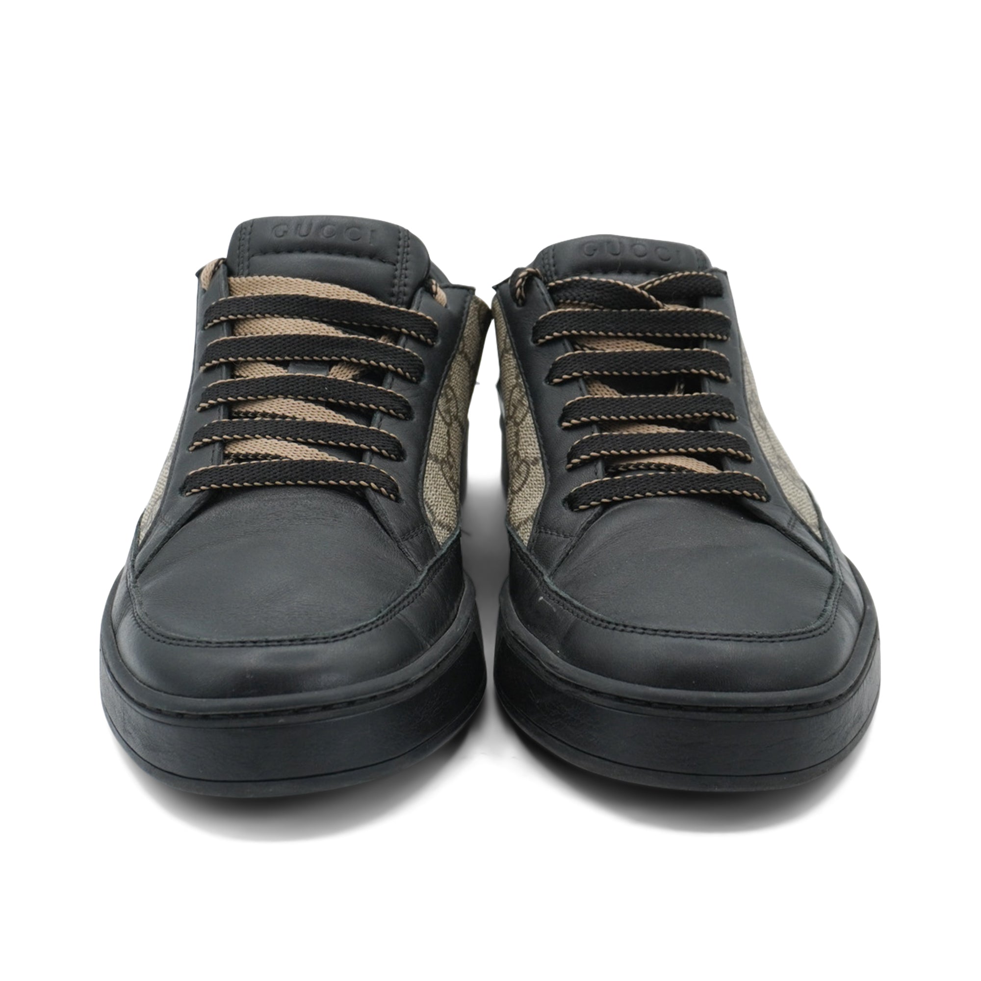 Gucci 'GG Supreme' Low-Top Sneakers - Men's 7.5