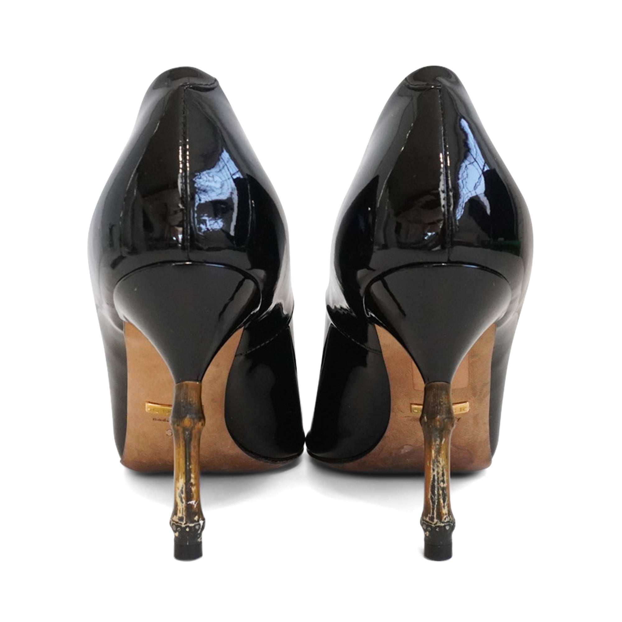Gucci Bamboo Heel Pumps - Women's 37