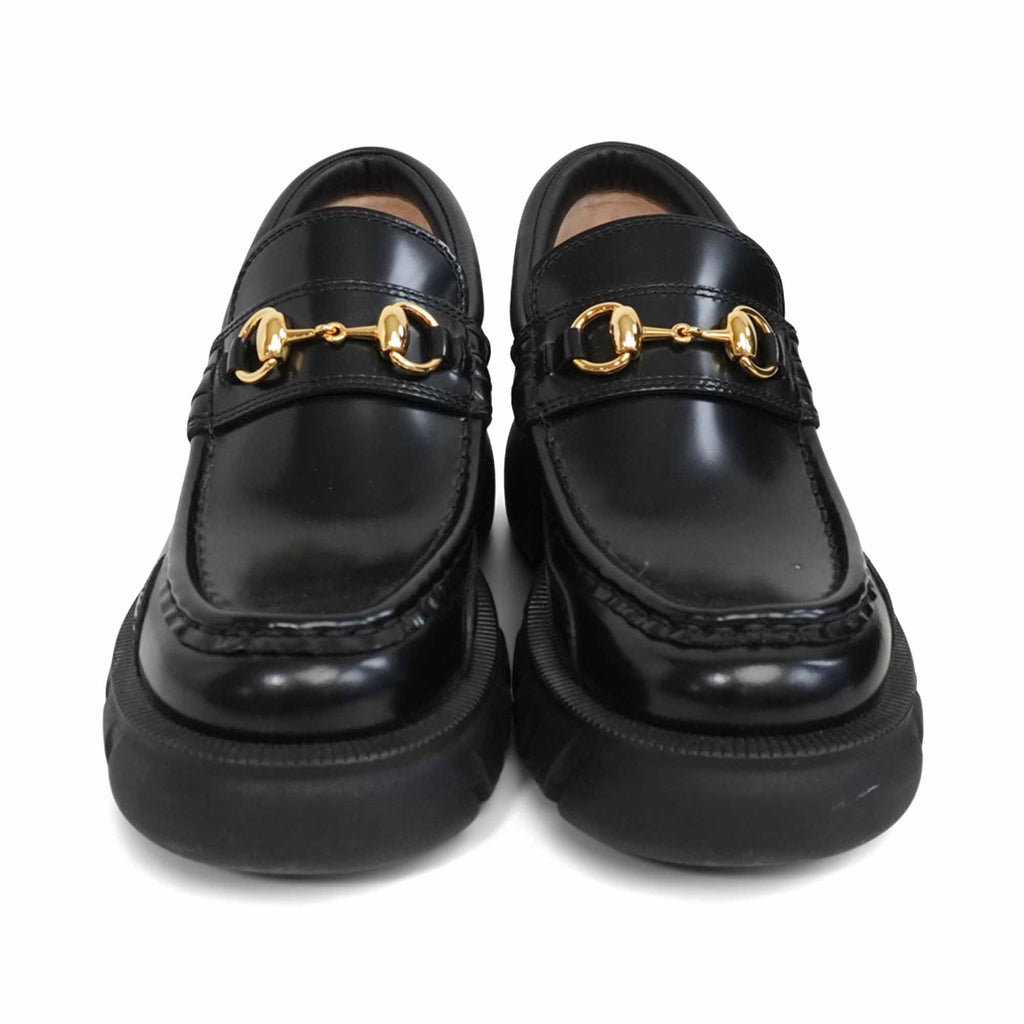 Gucci Horsebit Lug Sole Loafers - Women's 36.5