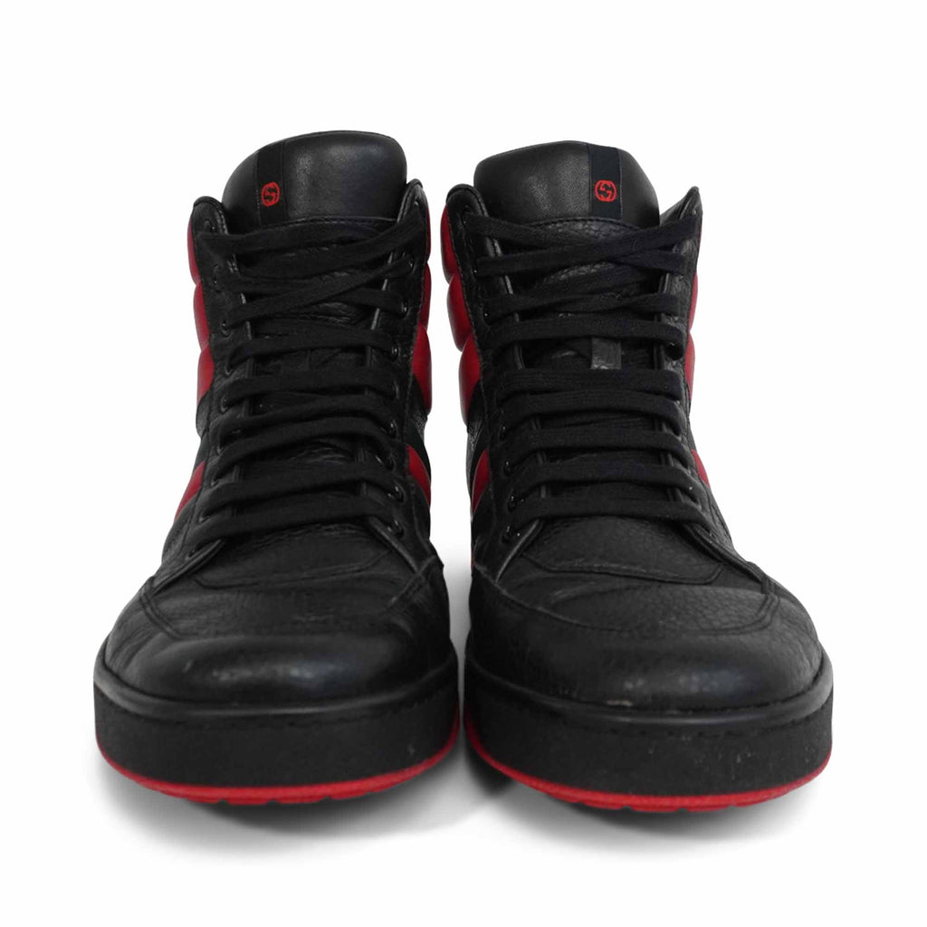 Gucci 'Ronnie' Padded High Top Sneakers - Men's 8