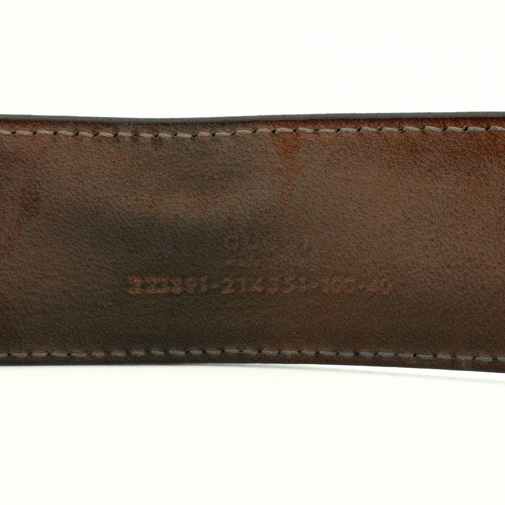 Gucci 'Interlocking G' Belt - 100/40
