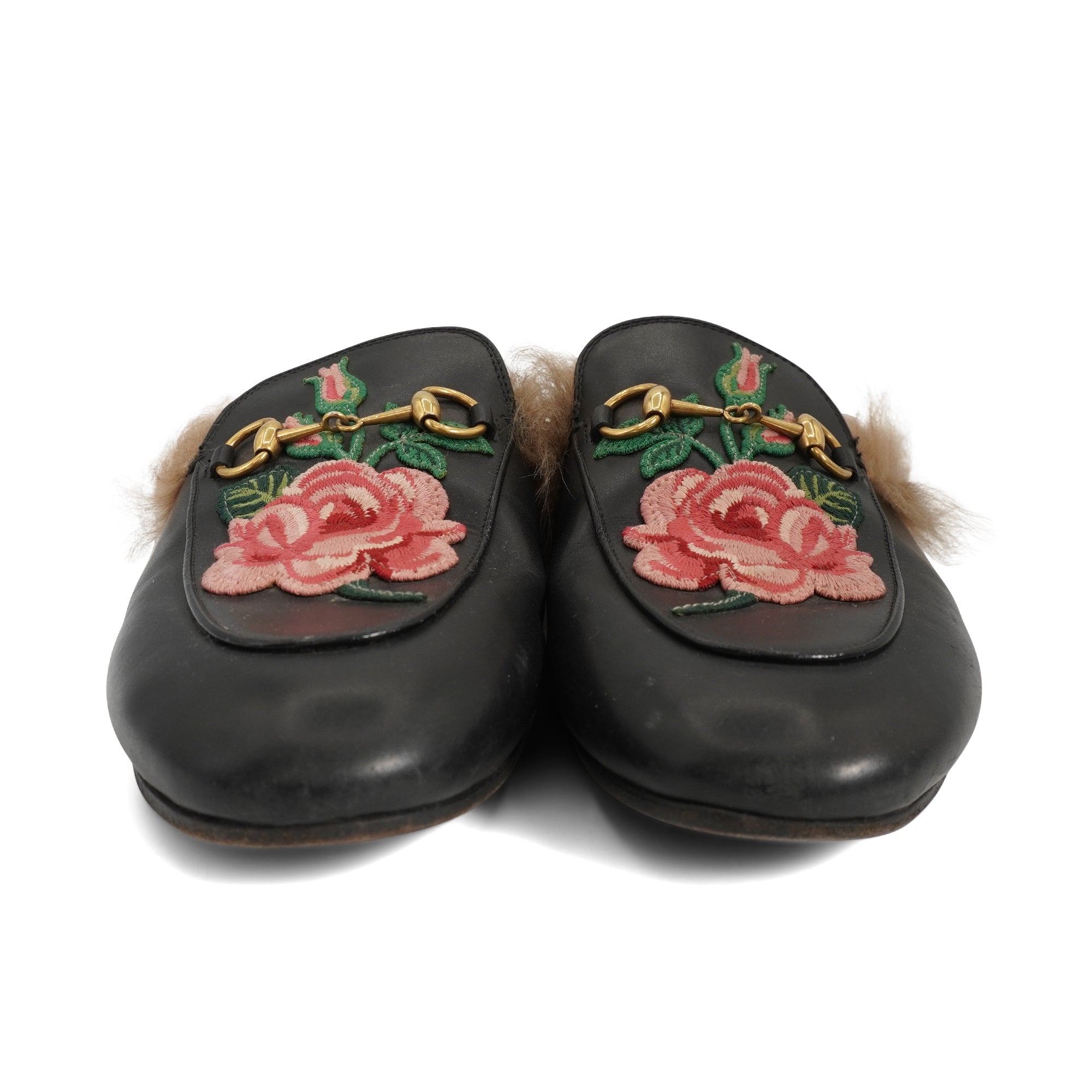 Gucci 'Princetown' Loafers - Women's 38