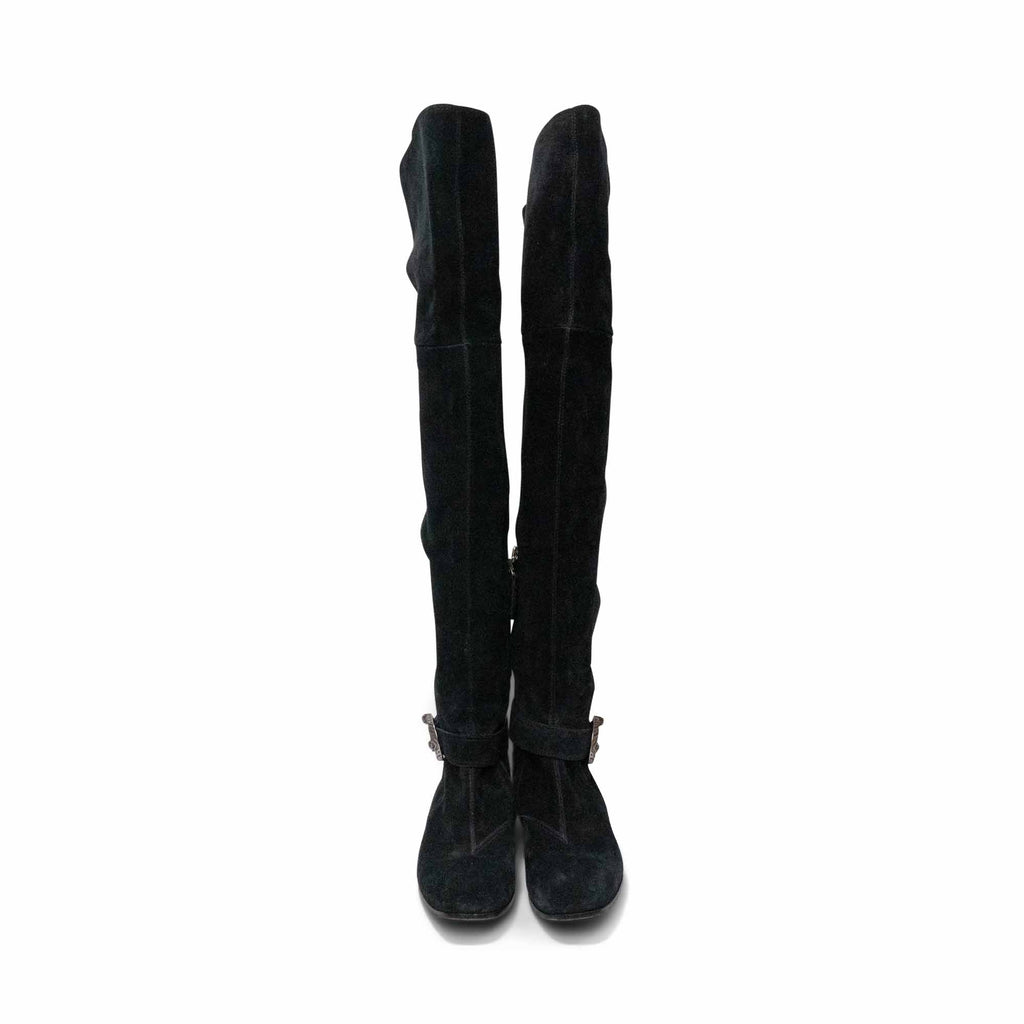 Gucci 'Dionysus' Suede Boots - Women's 36.5