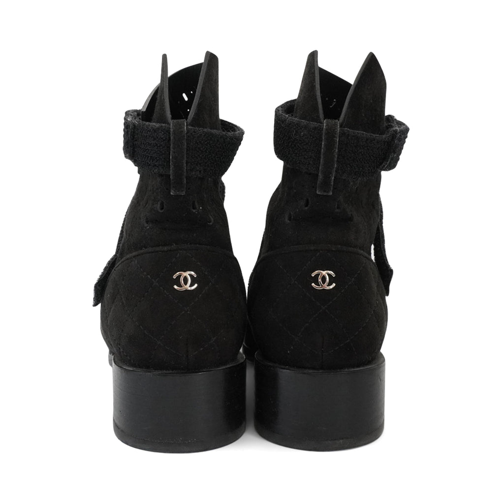Chanel 'Spring 2017' Velcro Booties - Women's 35