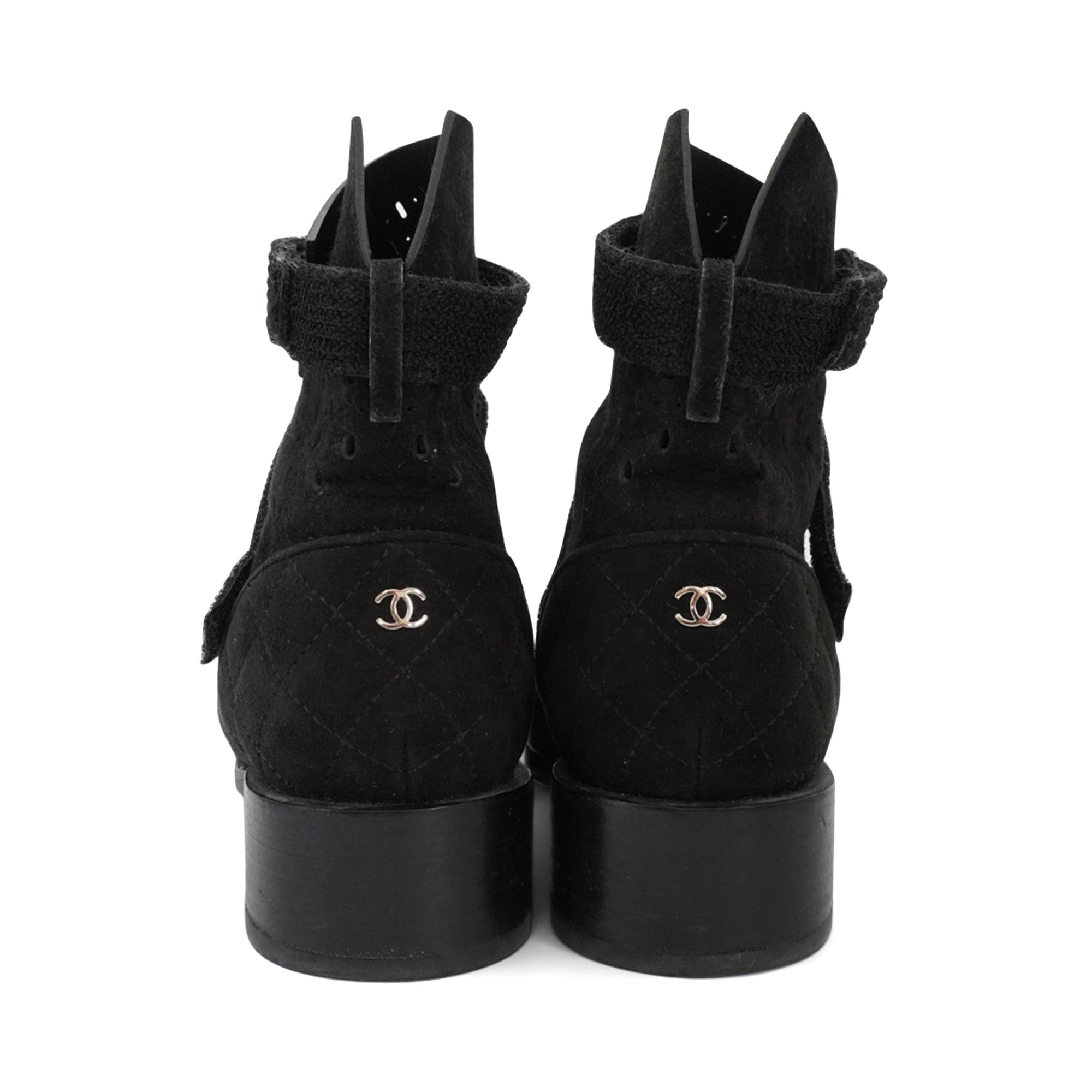 Chanel 'Spring 2017' Velcro Booties - Women's 35