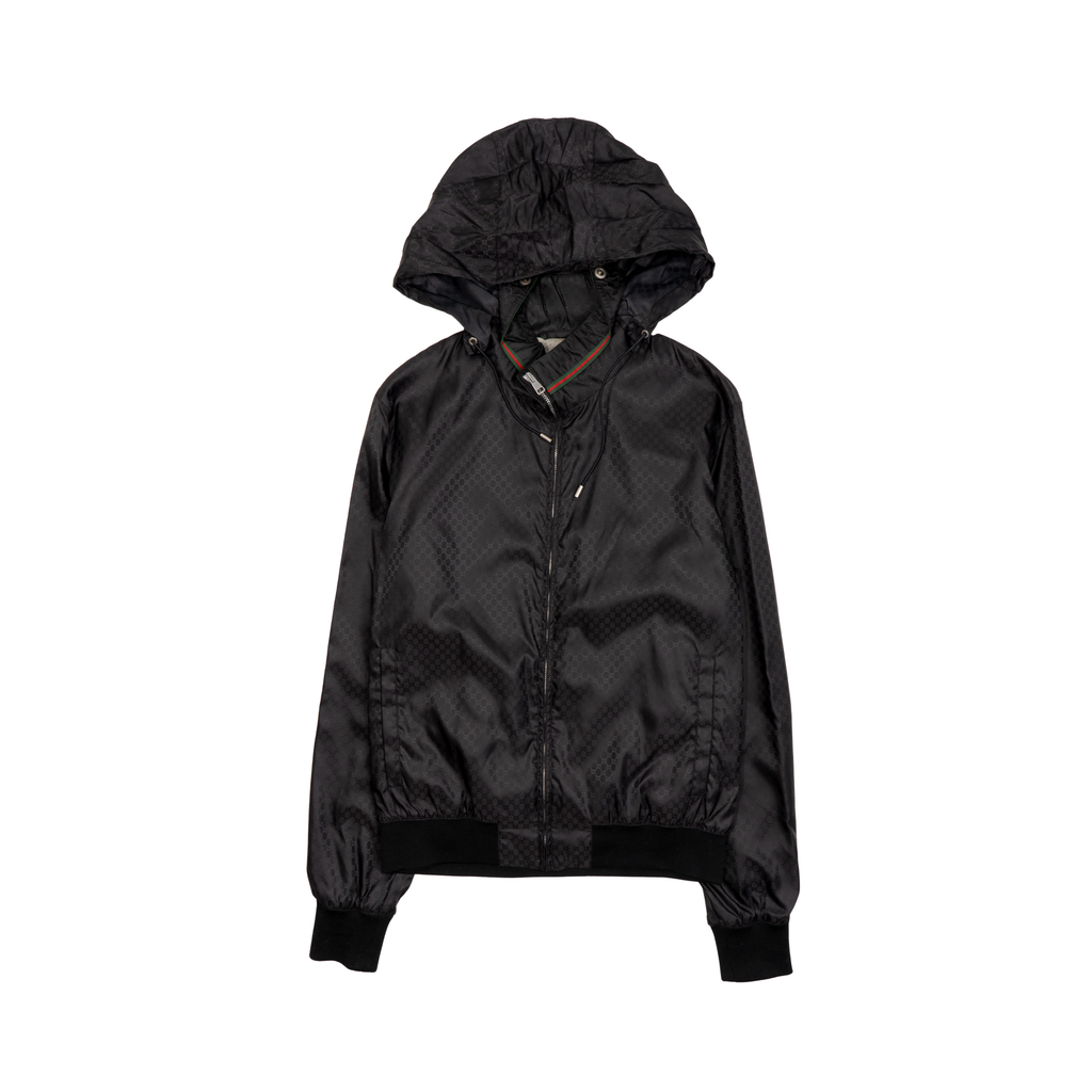 Gucci Monogram Windbreaker Jacket - Men's 46