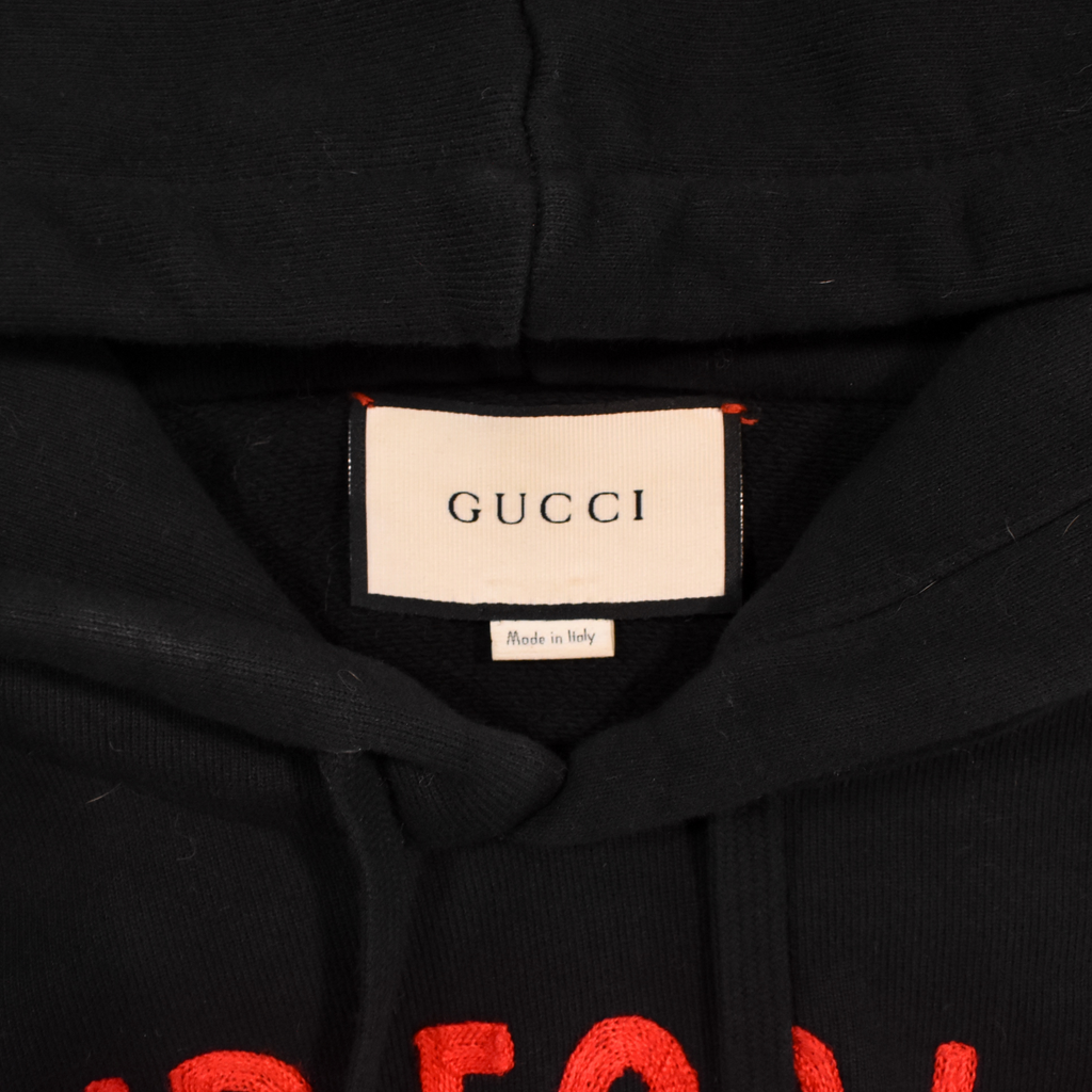 Gucci 'Blind For Love' Hoodie - Men's XL