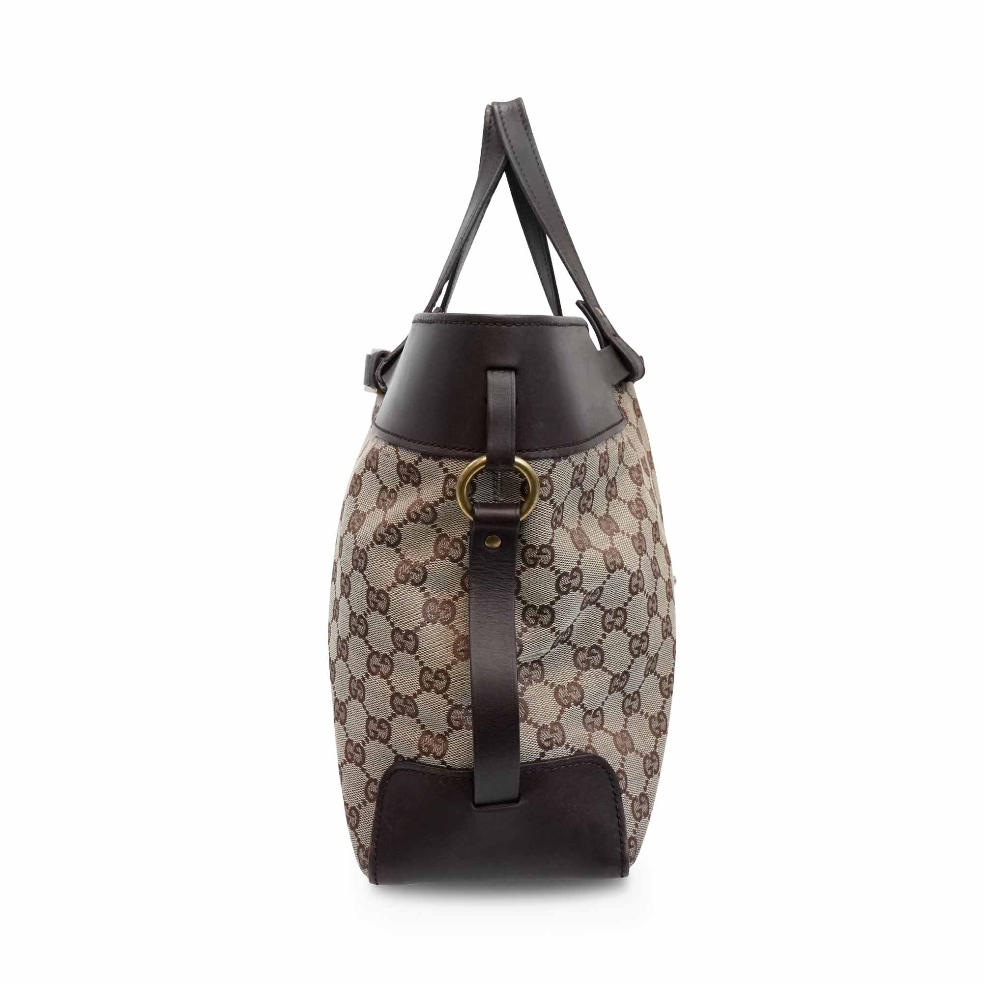 Gucci Belted Tote Bag