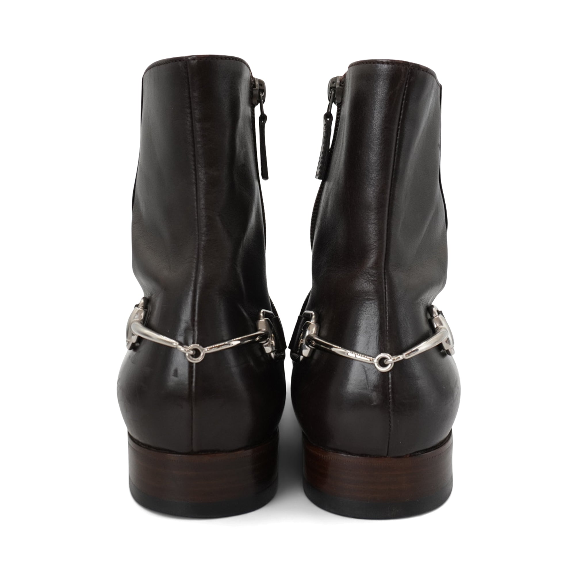 Gucci 'Horsebit' Boots - Men's 10.5