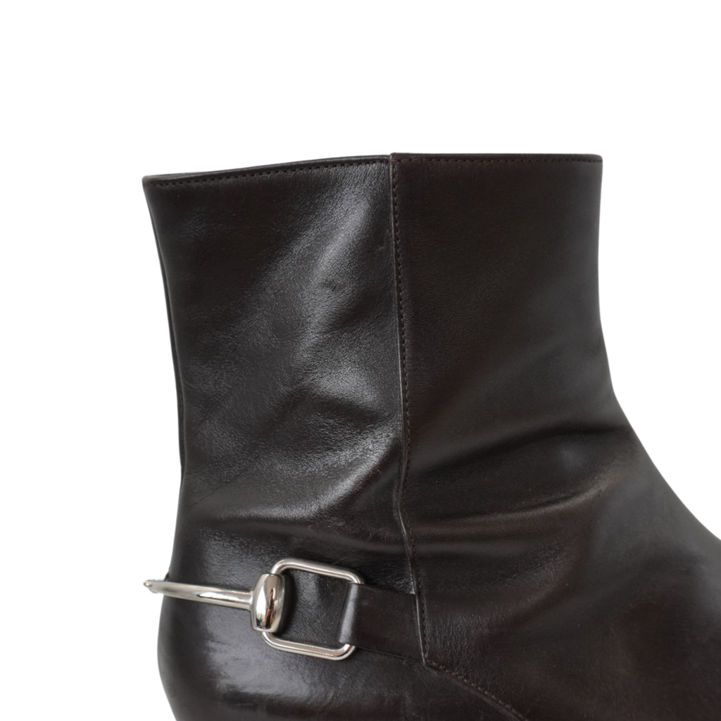 Gucci 'Horsebit' Boots - Men's 10.5