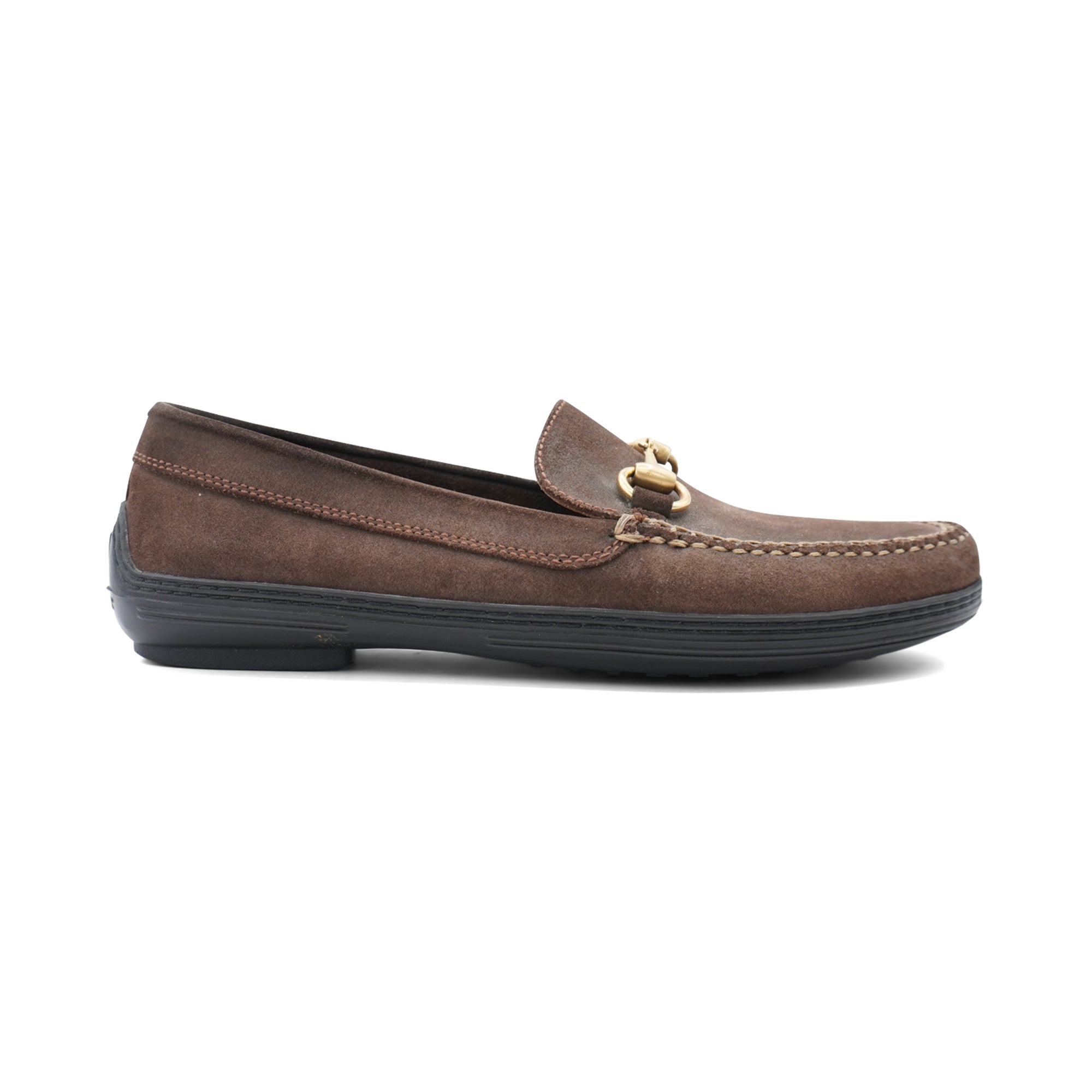 Gucci 'Jordaan' Suede Loafers- Men's 41.5