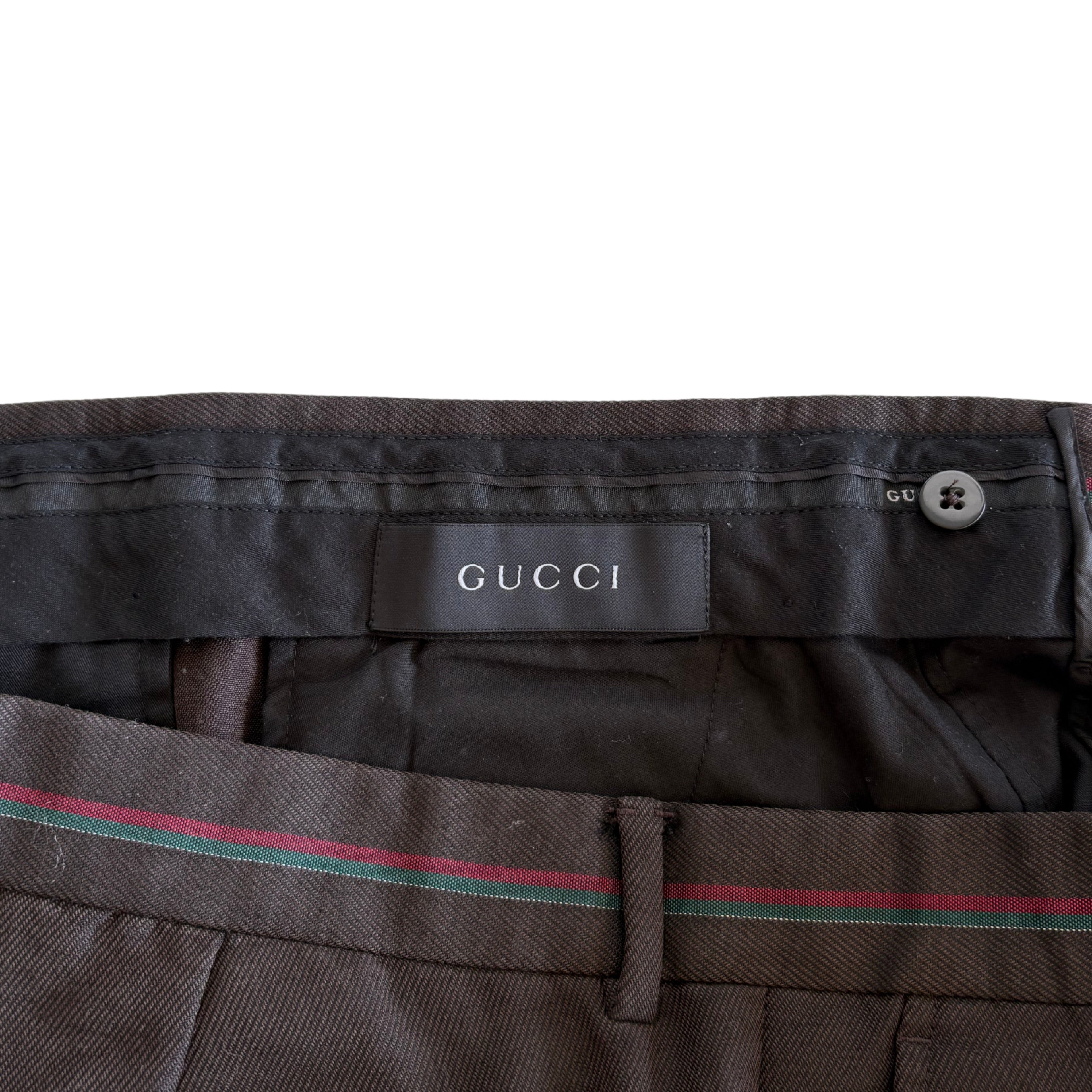 Gucci Wool Trousers - Men's 52