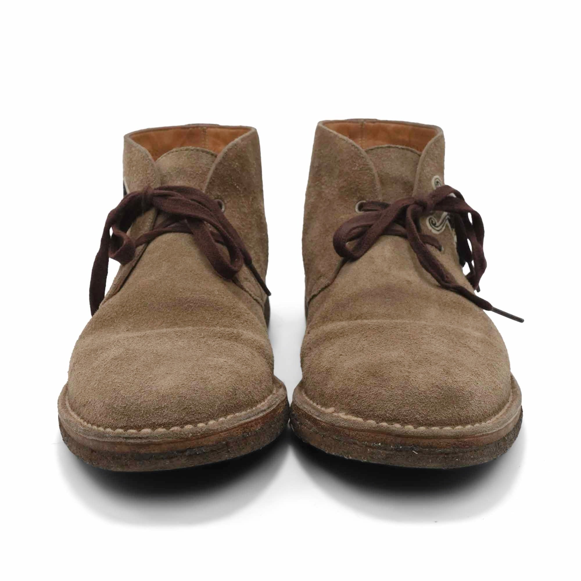 Gucci Embroidered 'Chukka' Boots - Men's 9