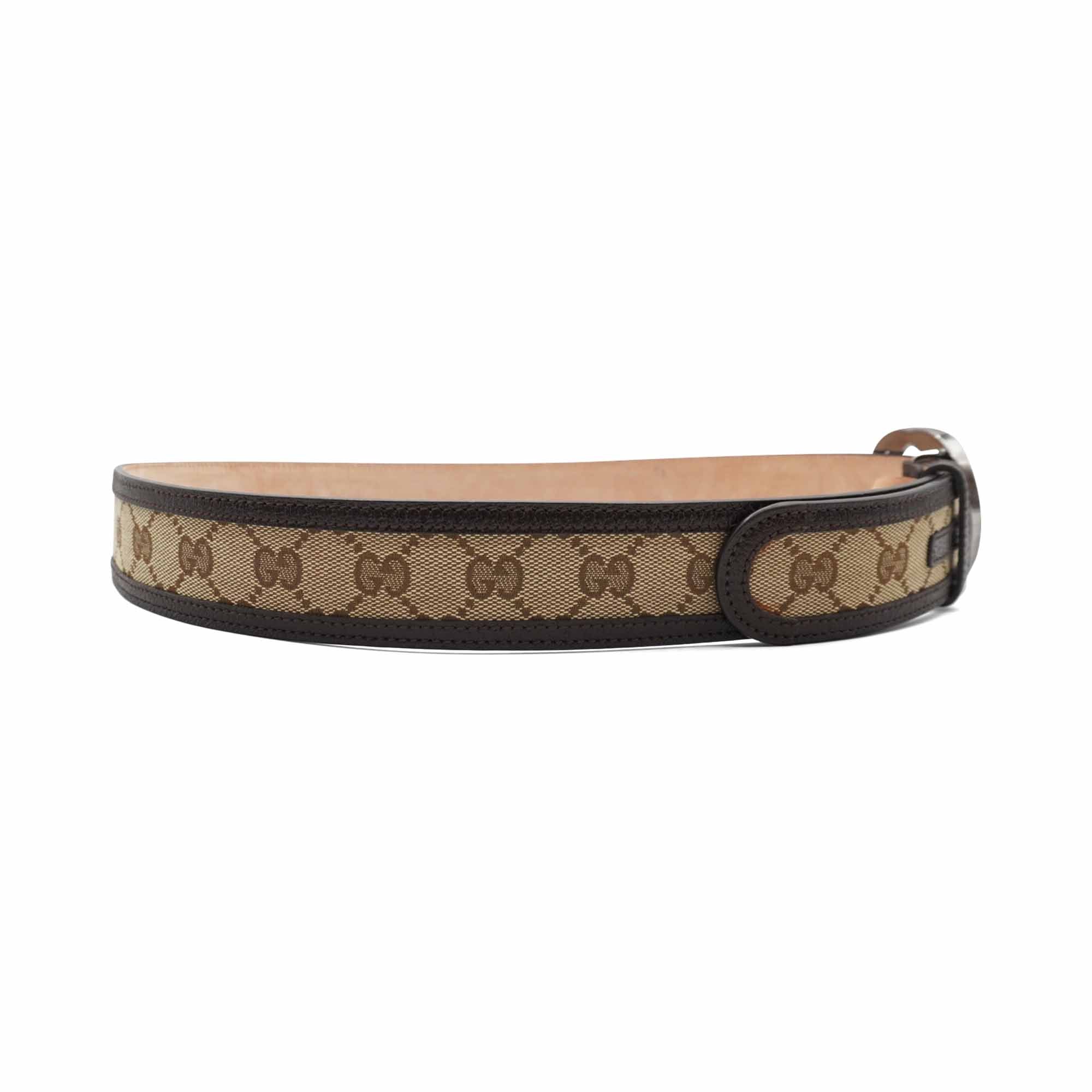 Gucci Monogram 'Interlocking G' Belt - 38