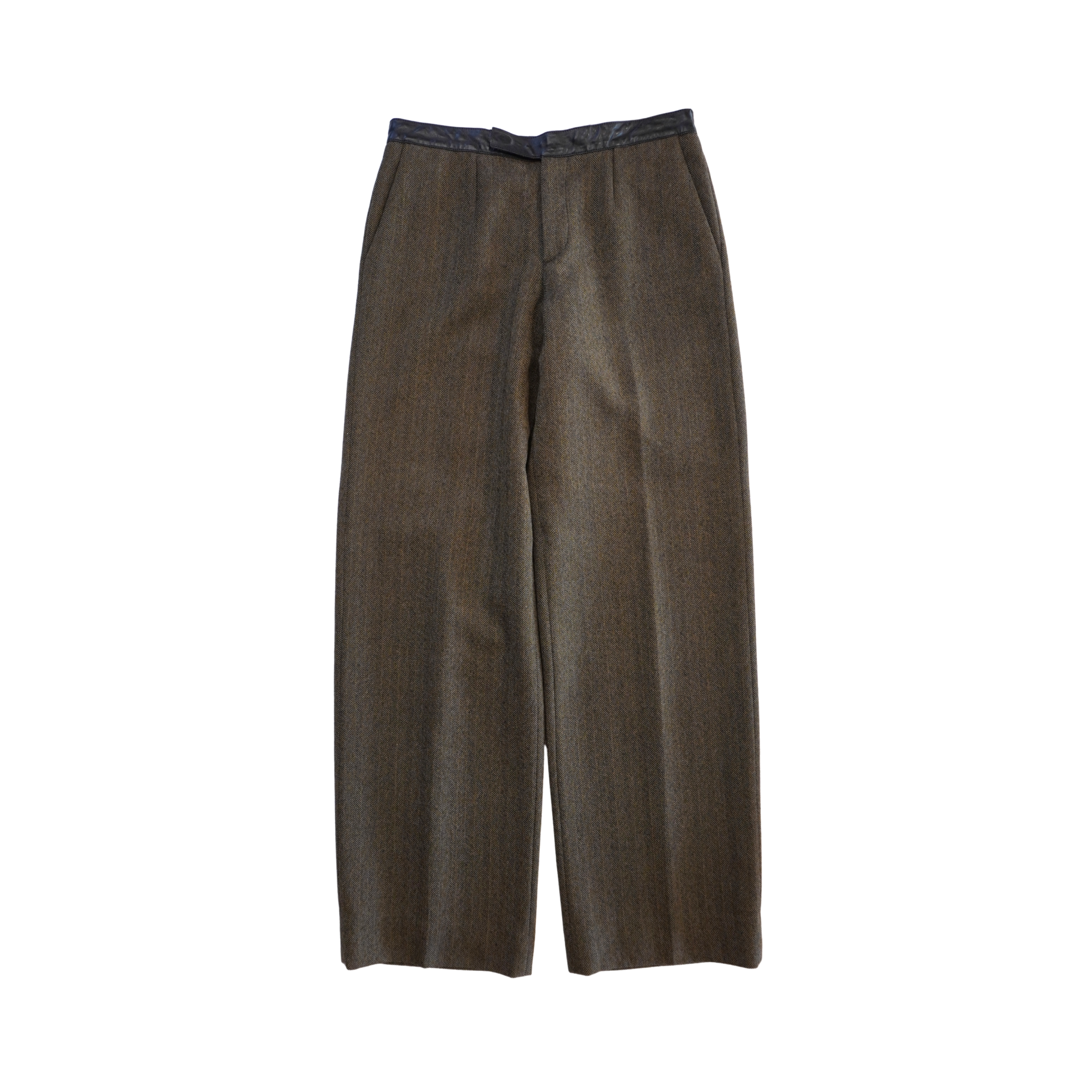 Gucci Herringbone Trousers - Women's 44