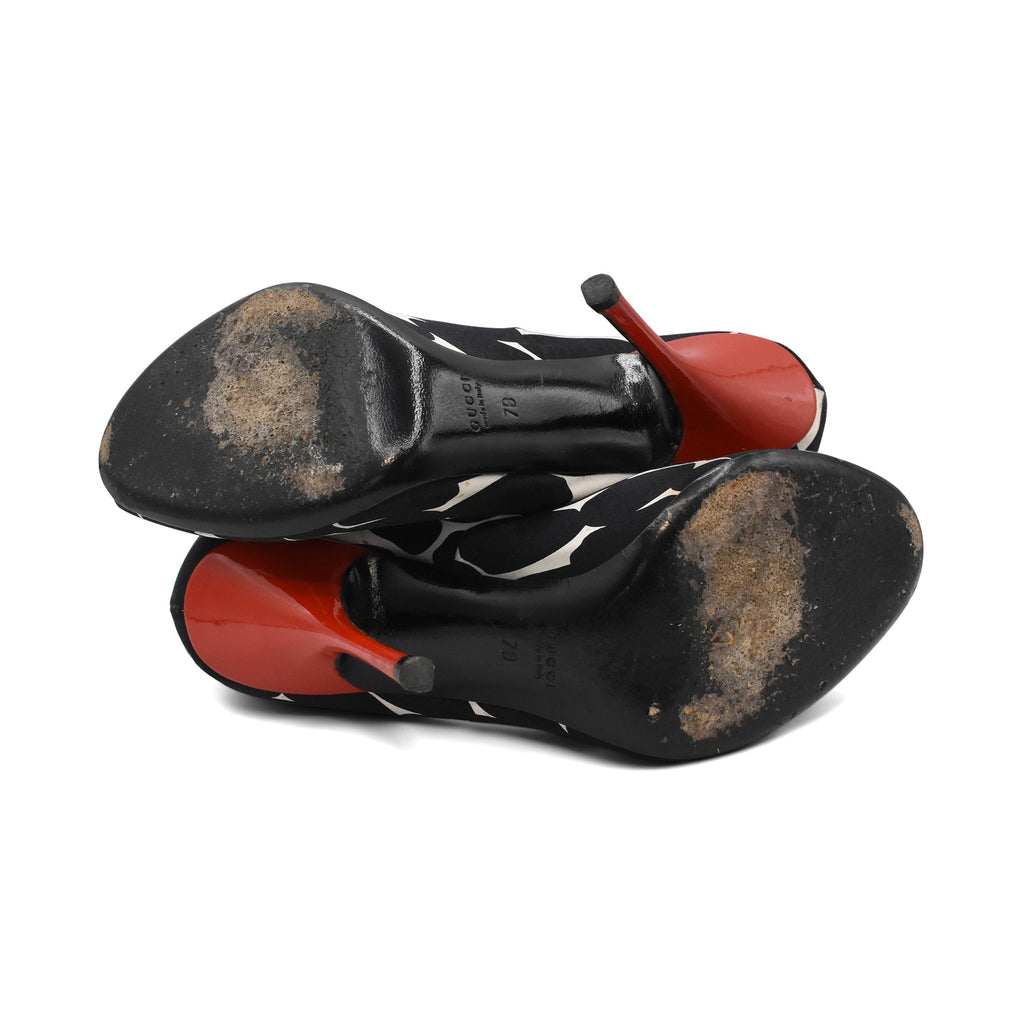 Gucci 'Nero Blanco' Heels - Women's 7