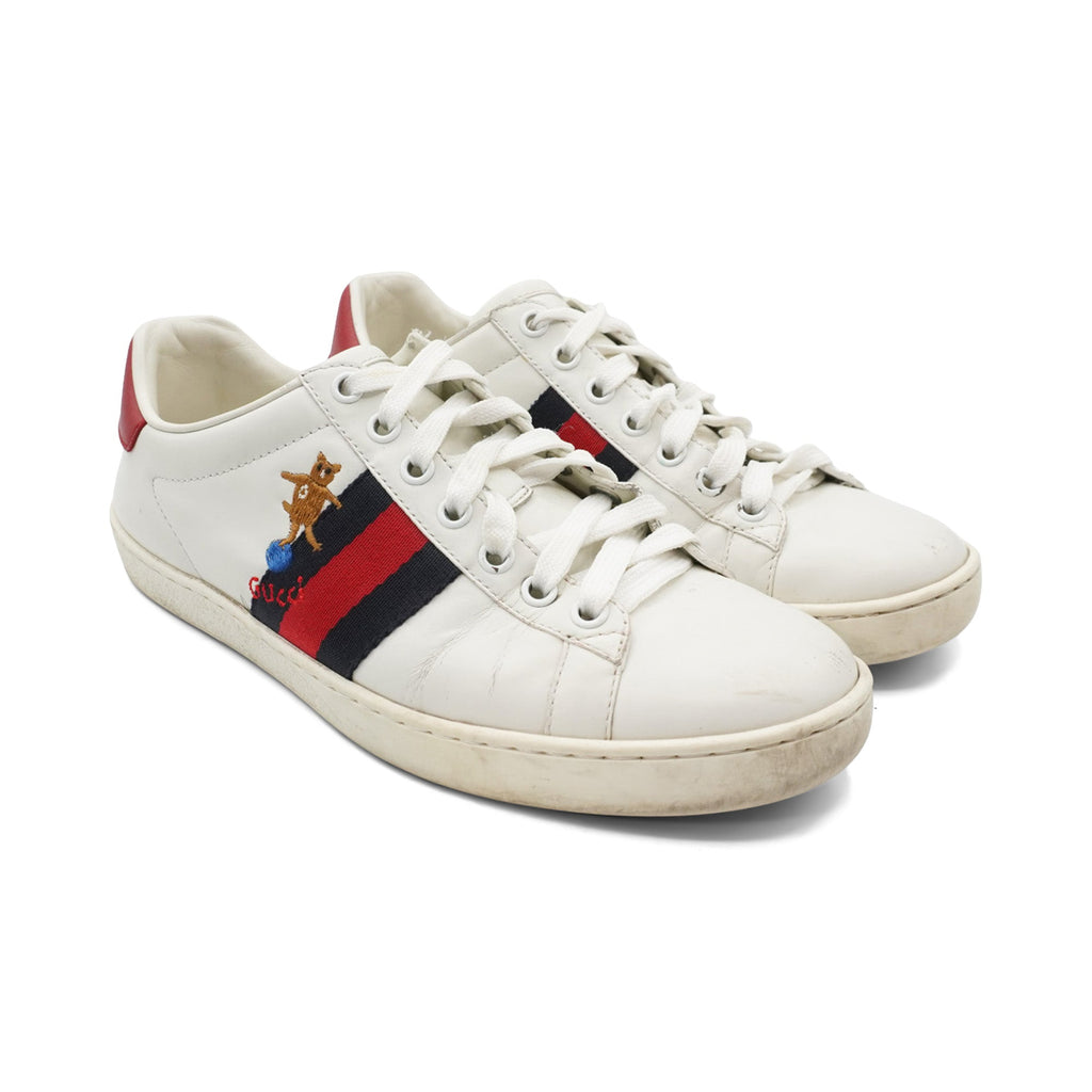 Gucci 'Ace' Low-Top Sneakers - Women's 37