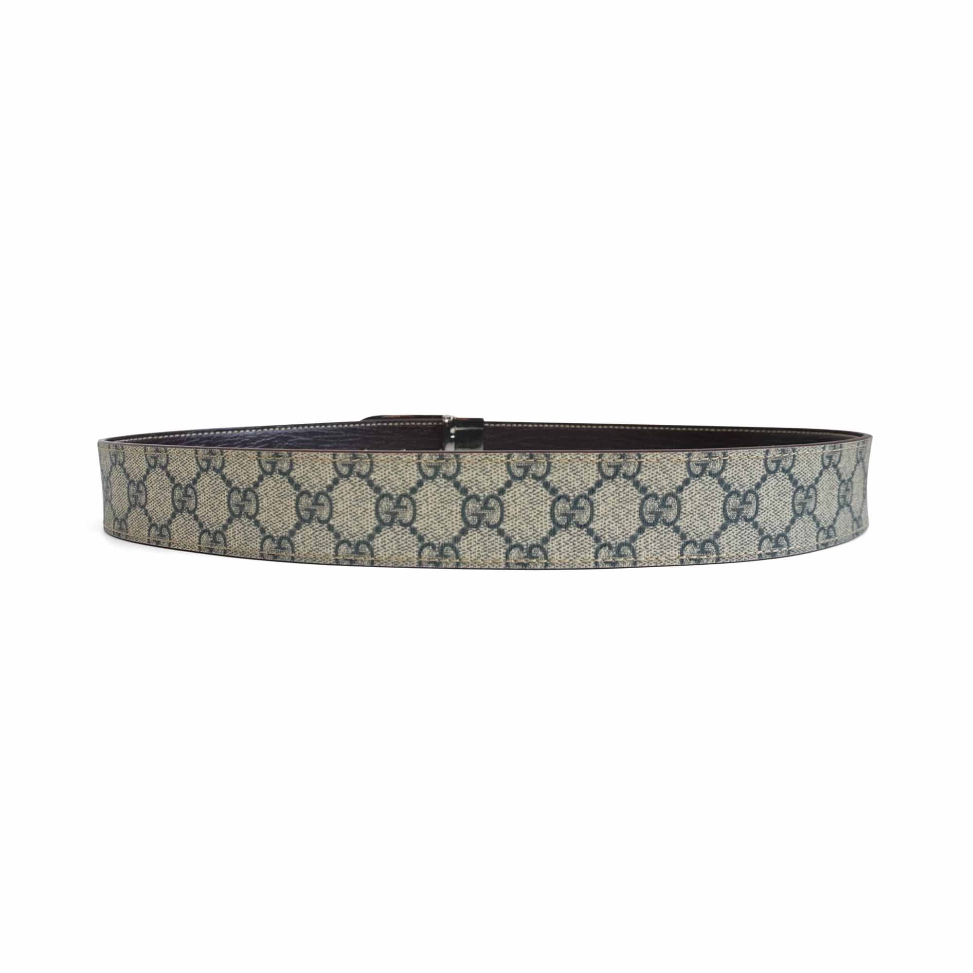 Gucci 'GG Supreme' Reversible Belt - 105/42