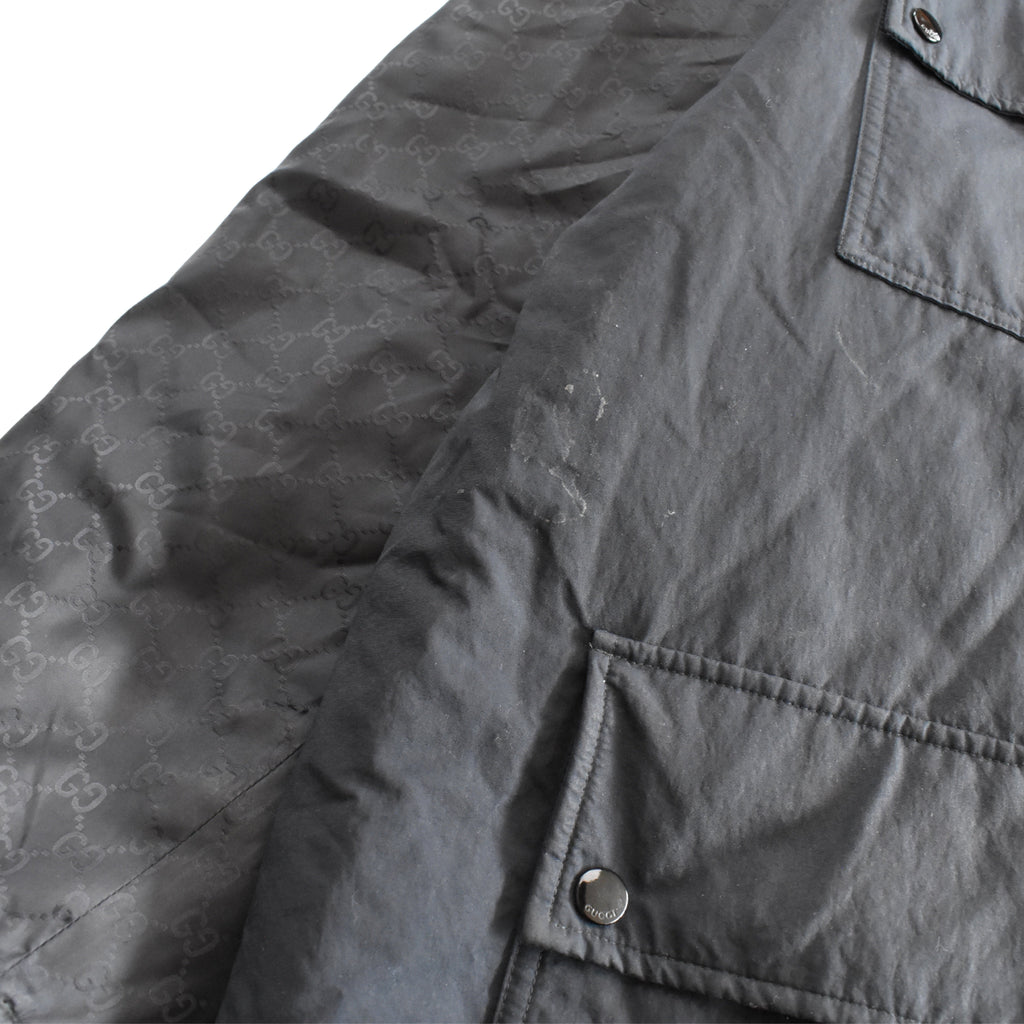 Gucci Monogram Cargo Jacket - Men's 48