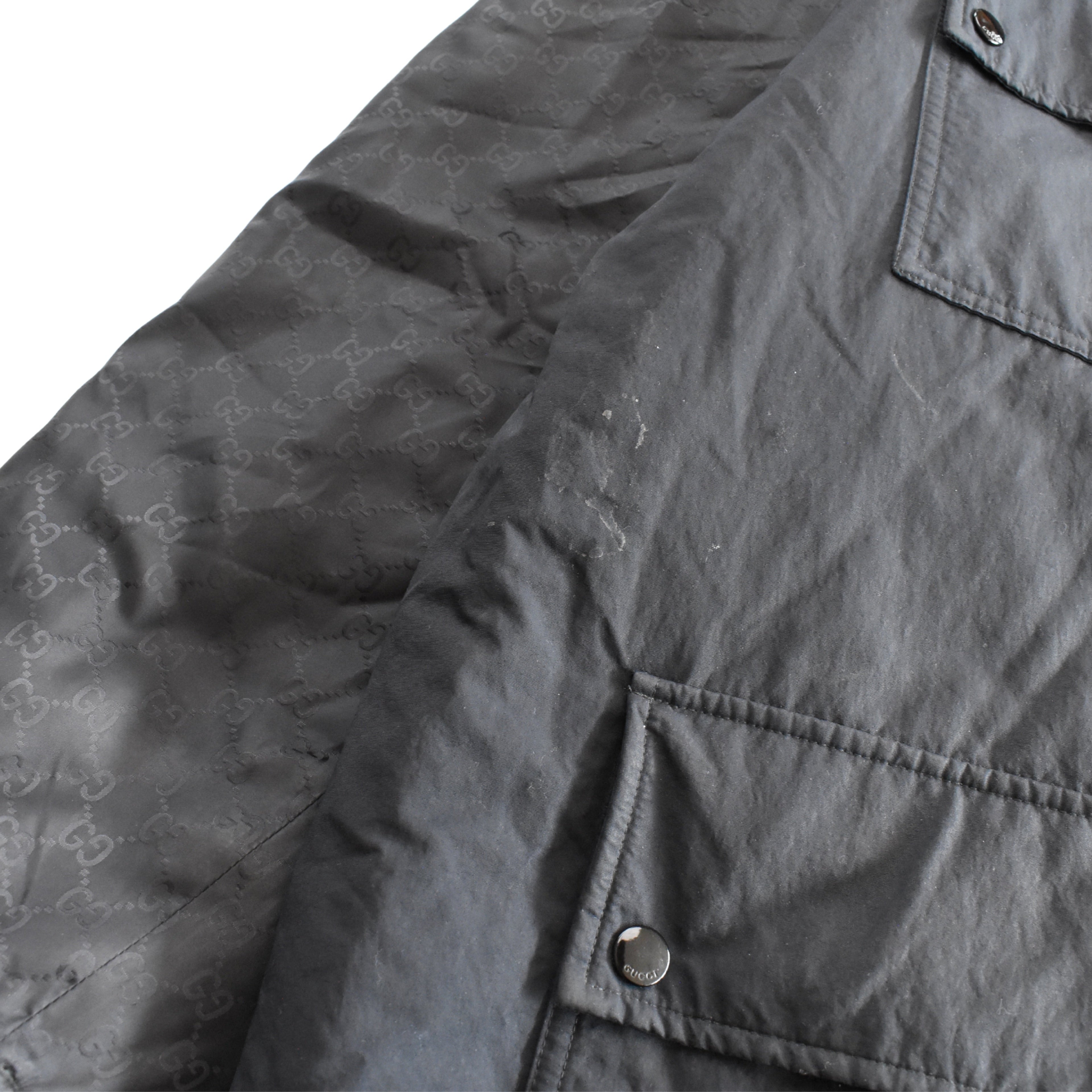 Gucci Monogram Cargo Jacket - Men's 48