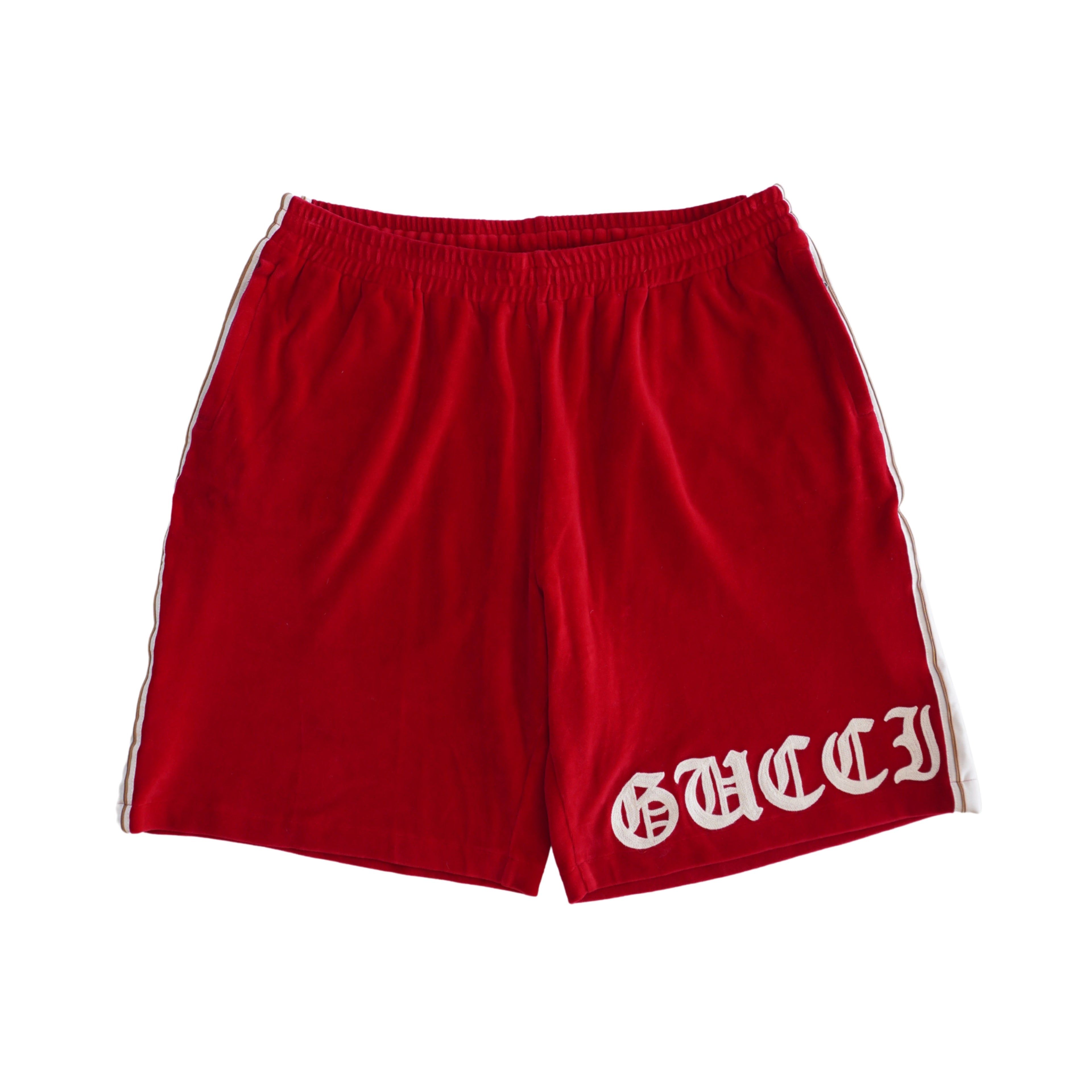 Gucci Velour Shorts - Men's XXL