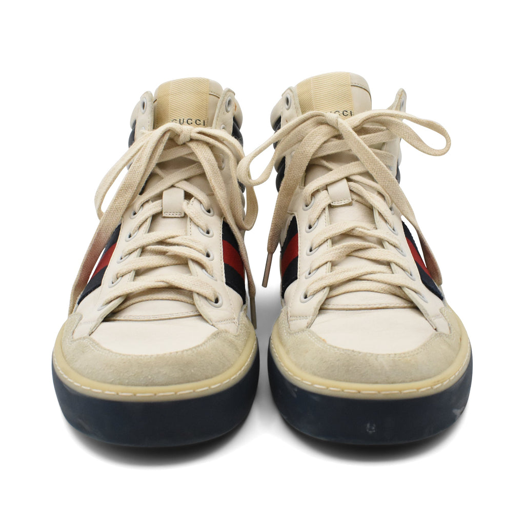 Gucci 'Ace' High-Top Sneakers - Men's 7