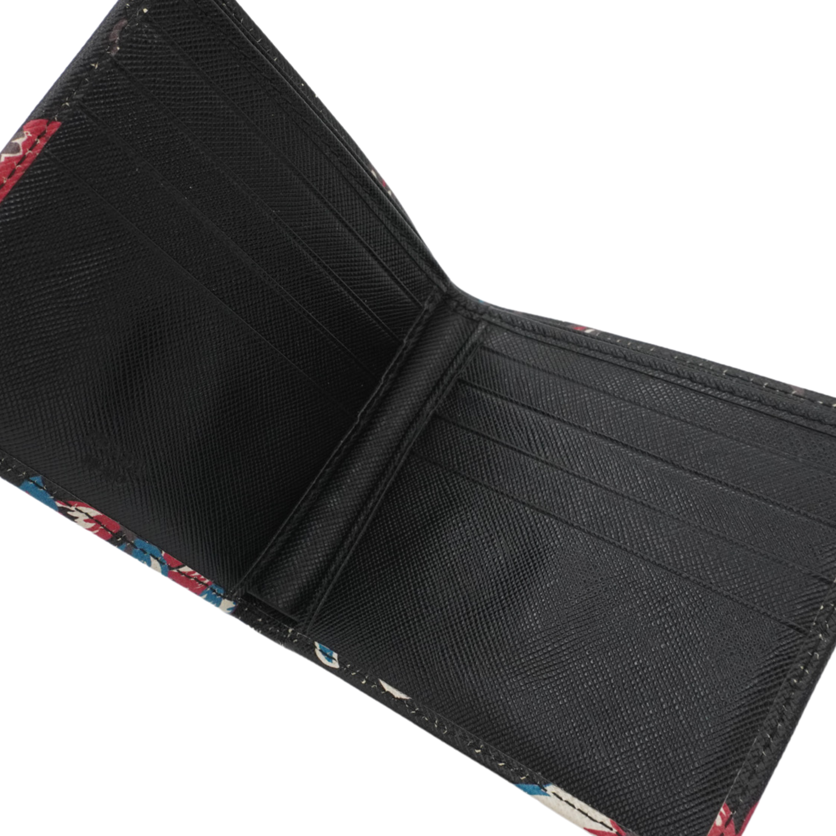 Prada Floral Bi-Fold Wallet