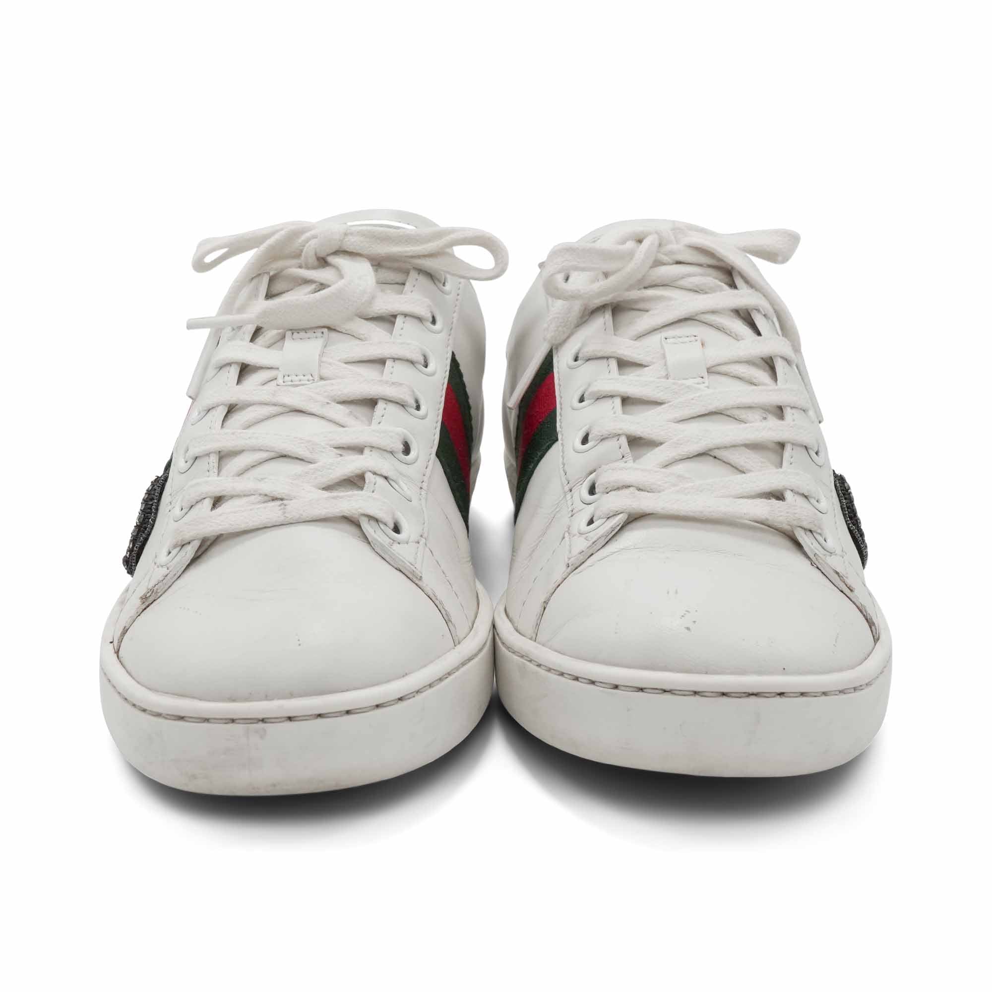 Gucci 'Ace Safety Pin' Sneakers - Women's 37