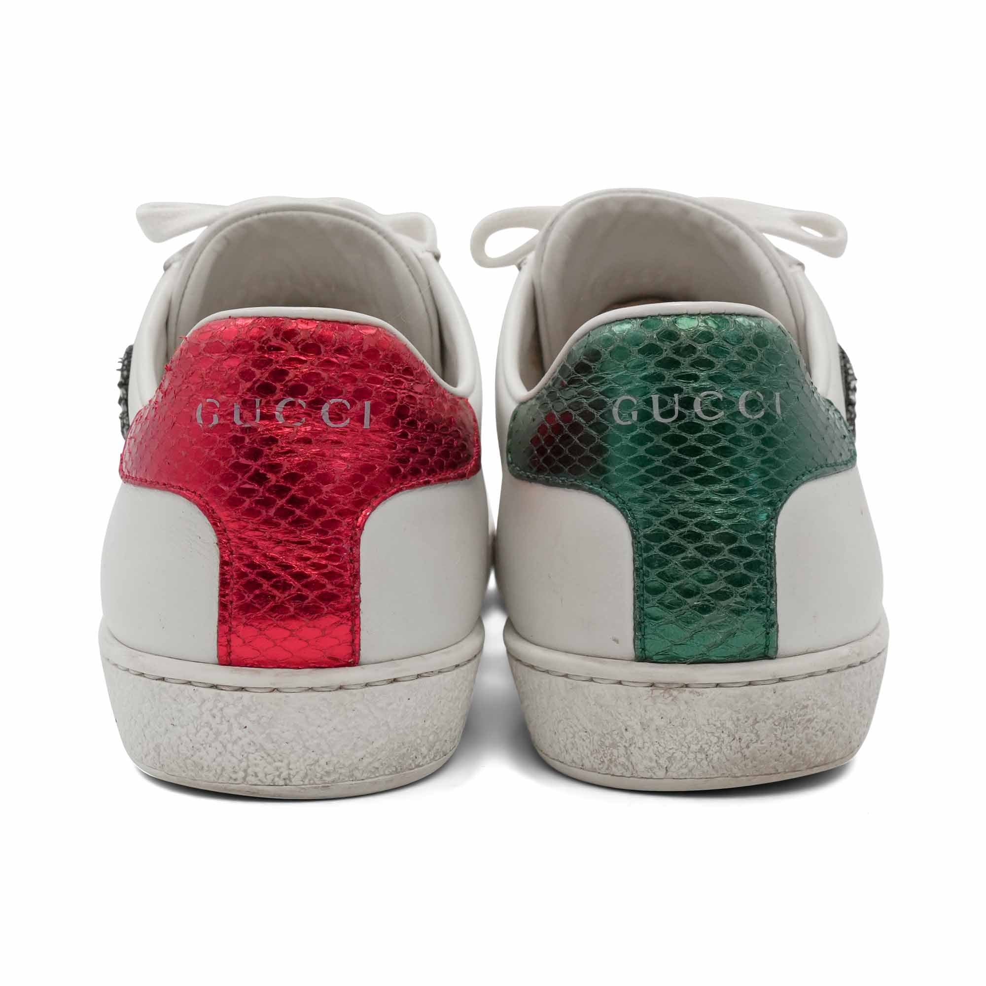 Gucci 'Ace Safety Pin' Sneakers - Women's 37