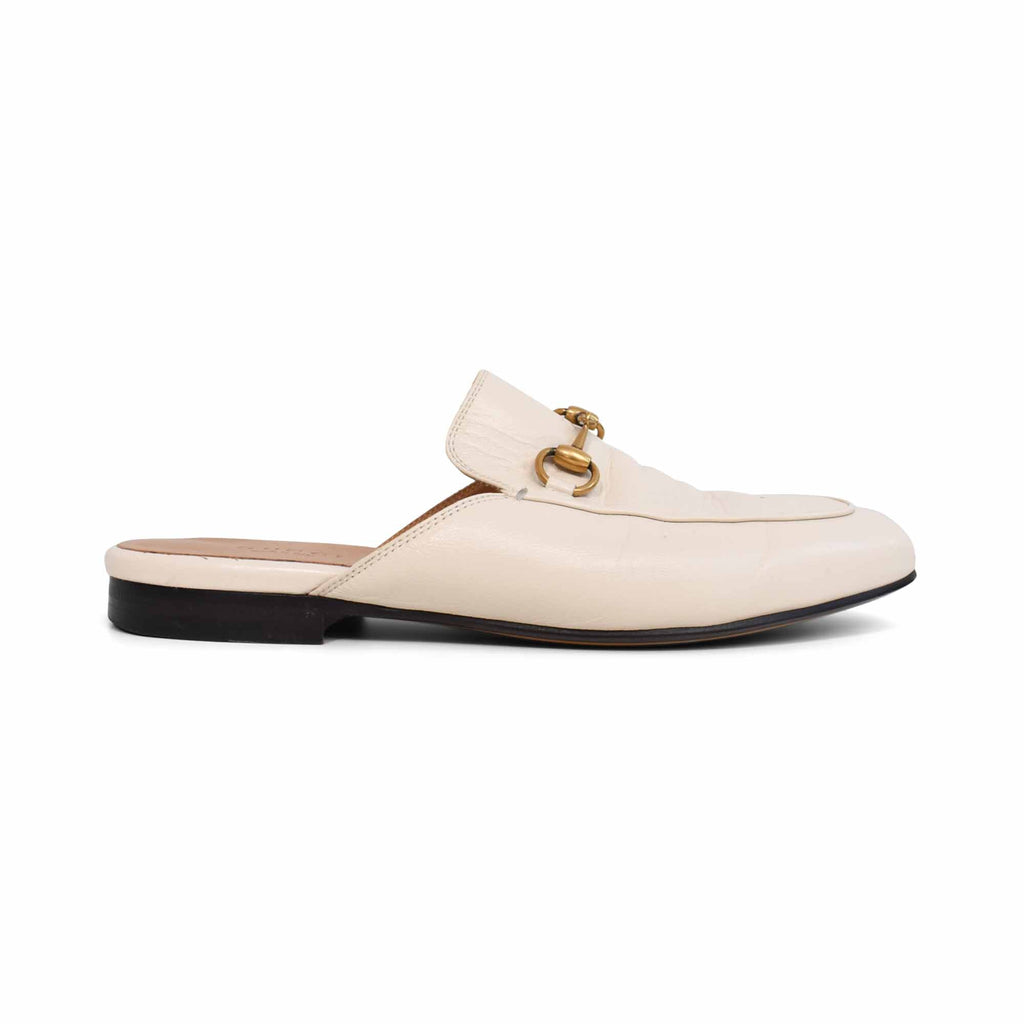 Gucci 'Princetown' Leather Mules - Women's 36