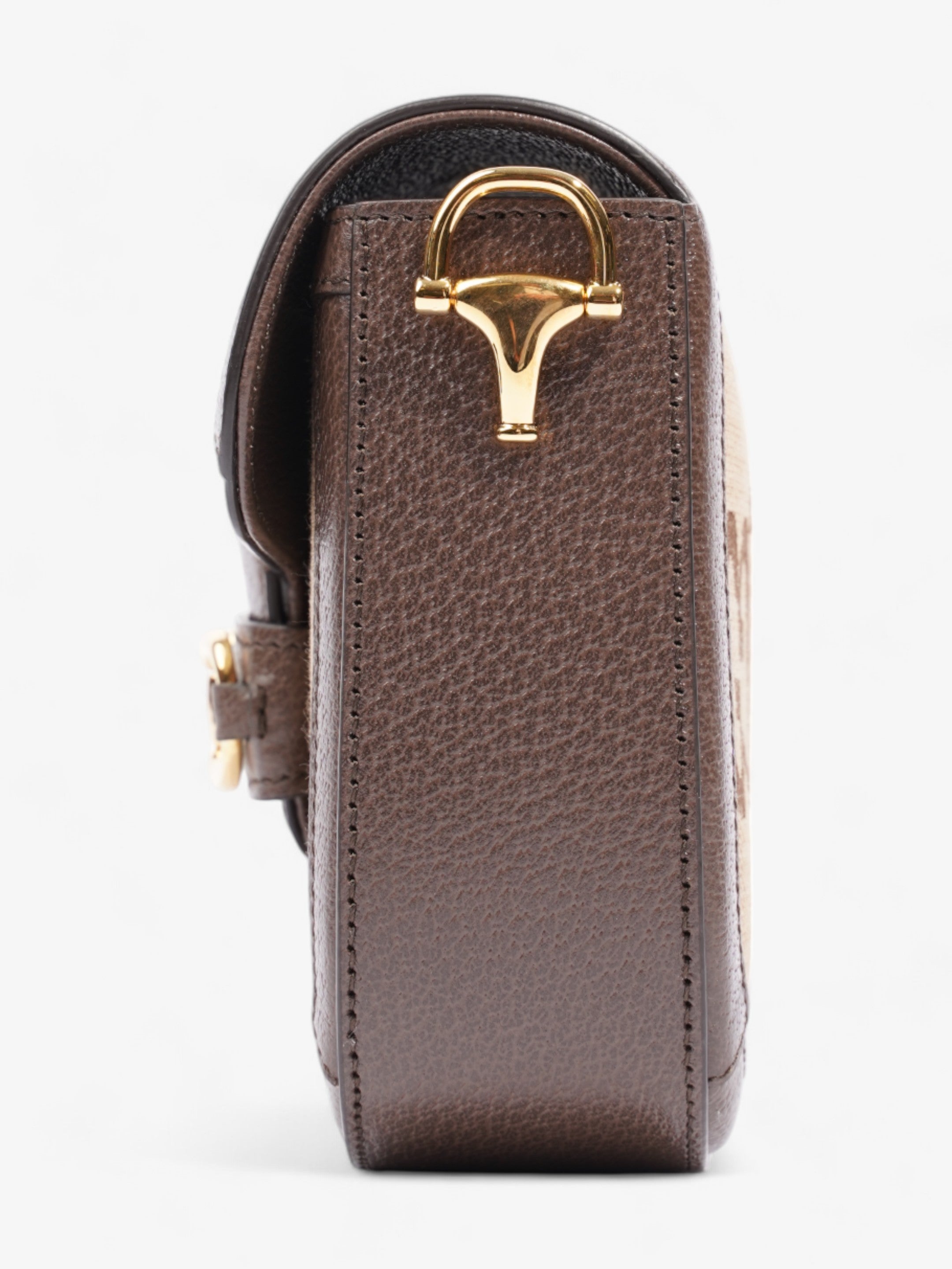 Gucci Horsebit 1955 GG Supreme / Brown Fabric Mini