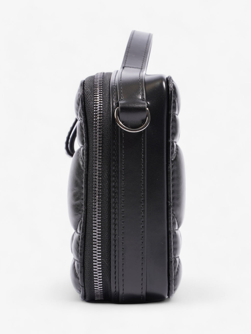 Christian Dior Caro Box Bag Black Calfskin Leather