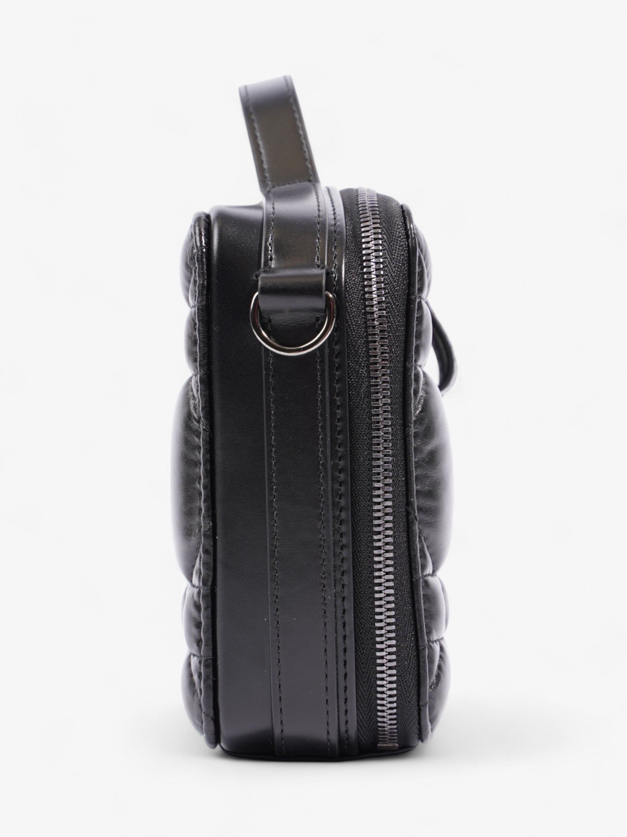 Christian Dior Caro Box Bag Black Calfskin Leather