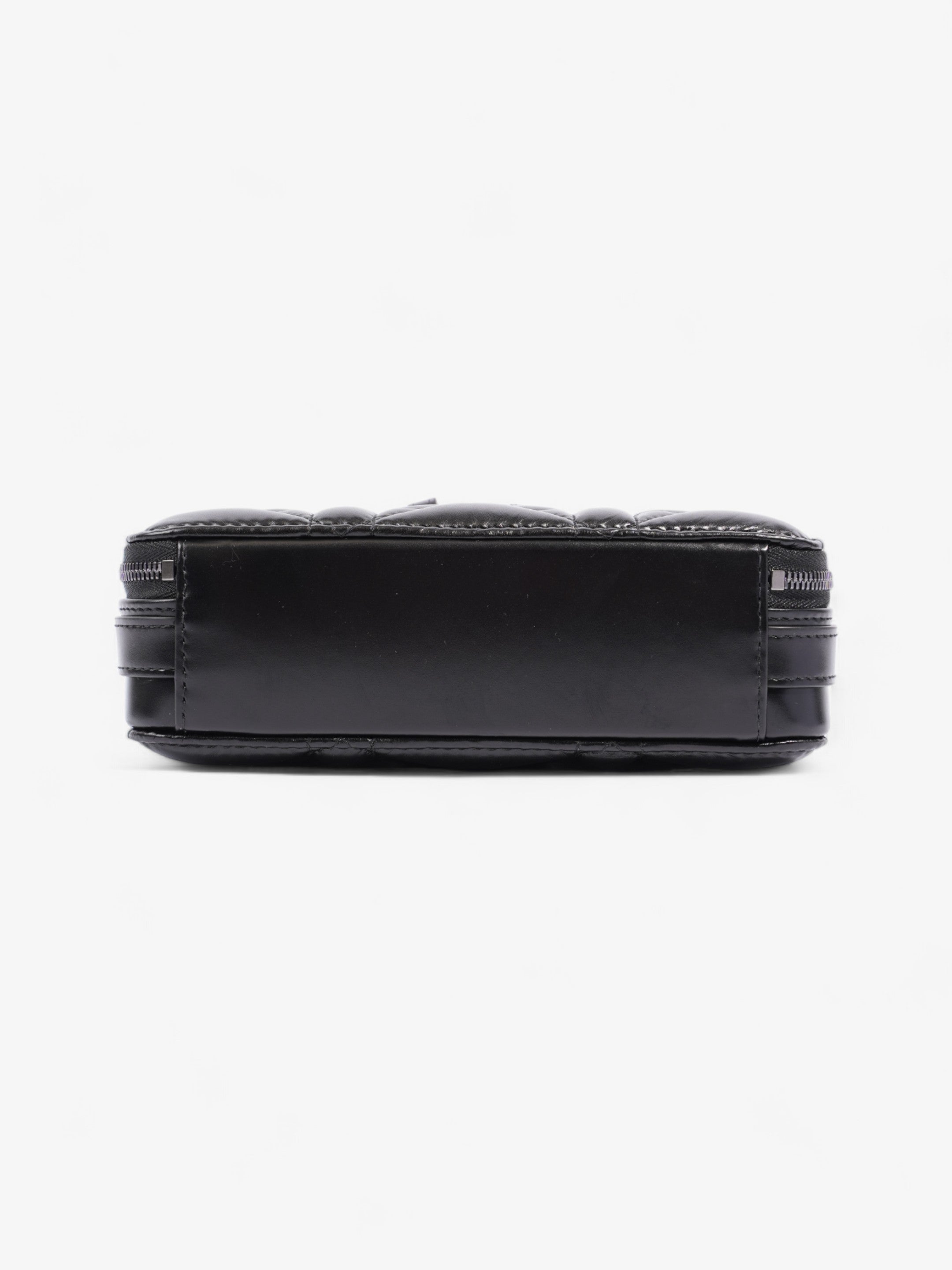 Christian Dior Caro Box Bag Black Calfskin Leather