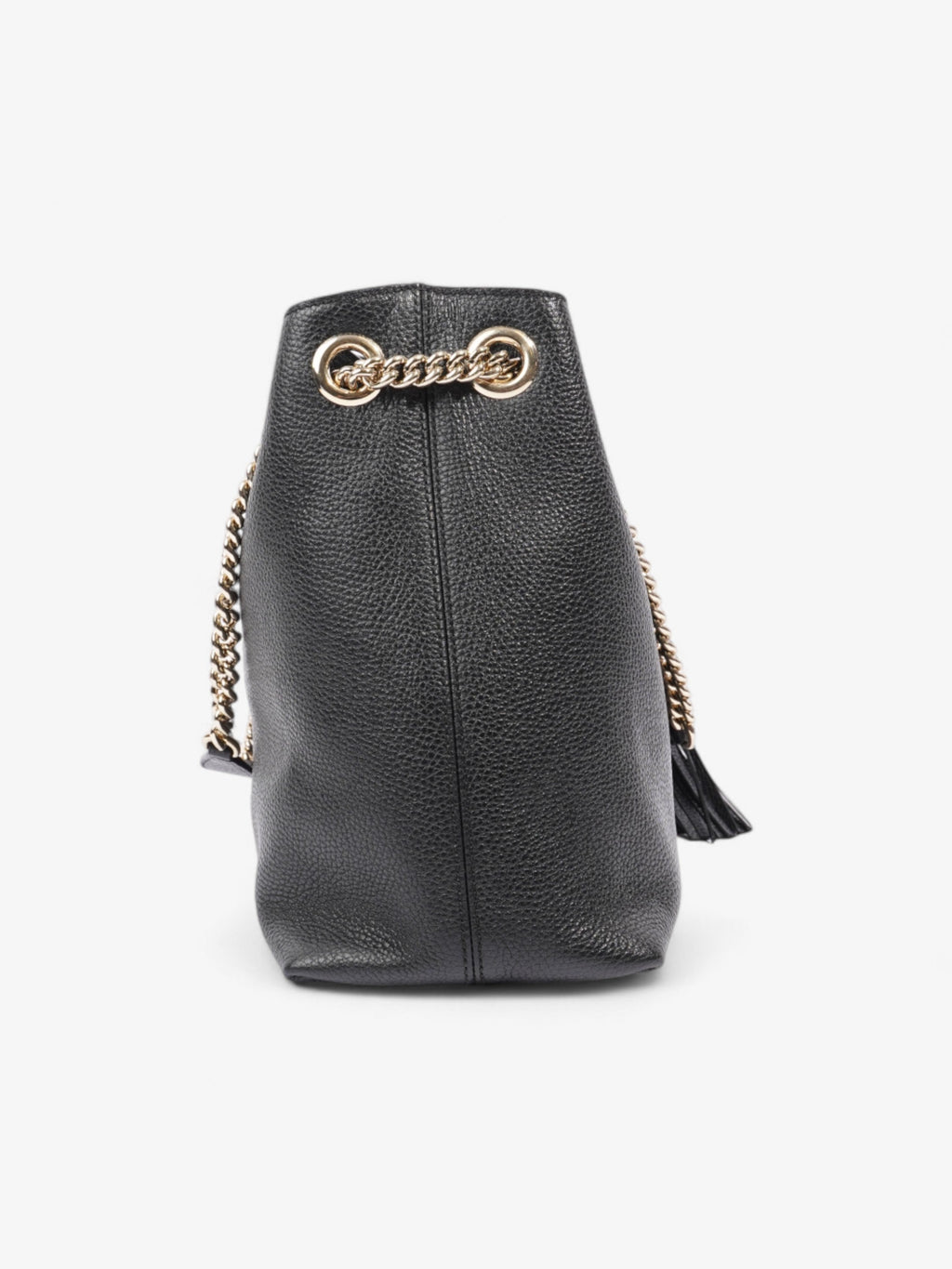 Gucci Soho Chain Tote Black Leather Medium