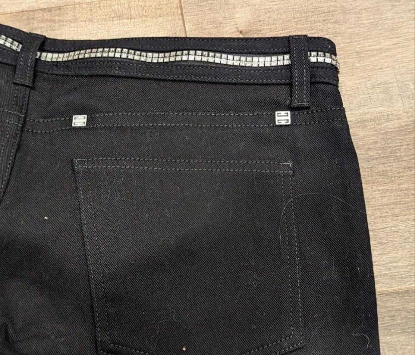 GIVENCHY MEN'S 4G WAIST SLIM FIT DENIM JEANS
