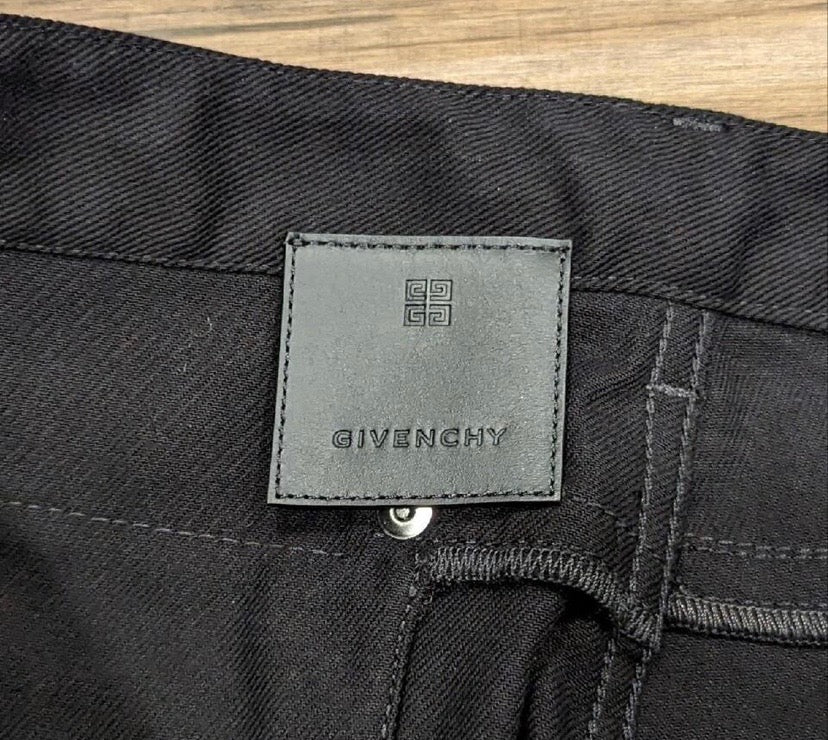 GIVENCHY MEN'S 4G WAIST SLIM FIT DENIM JEANS