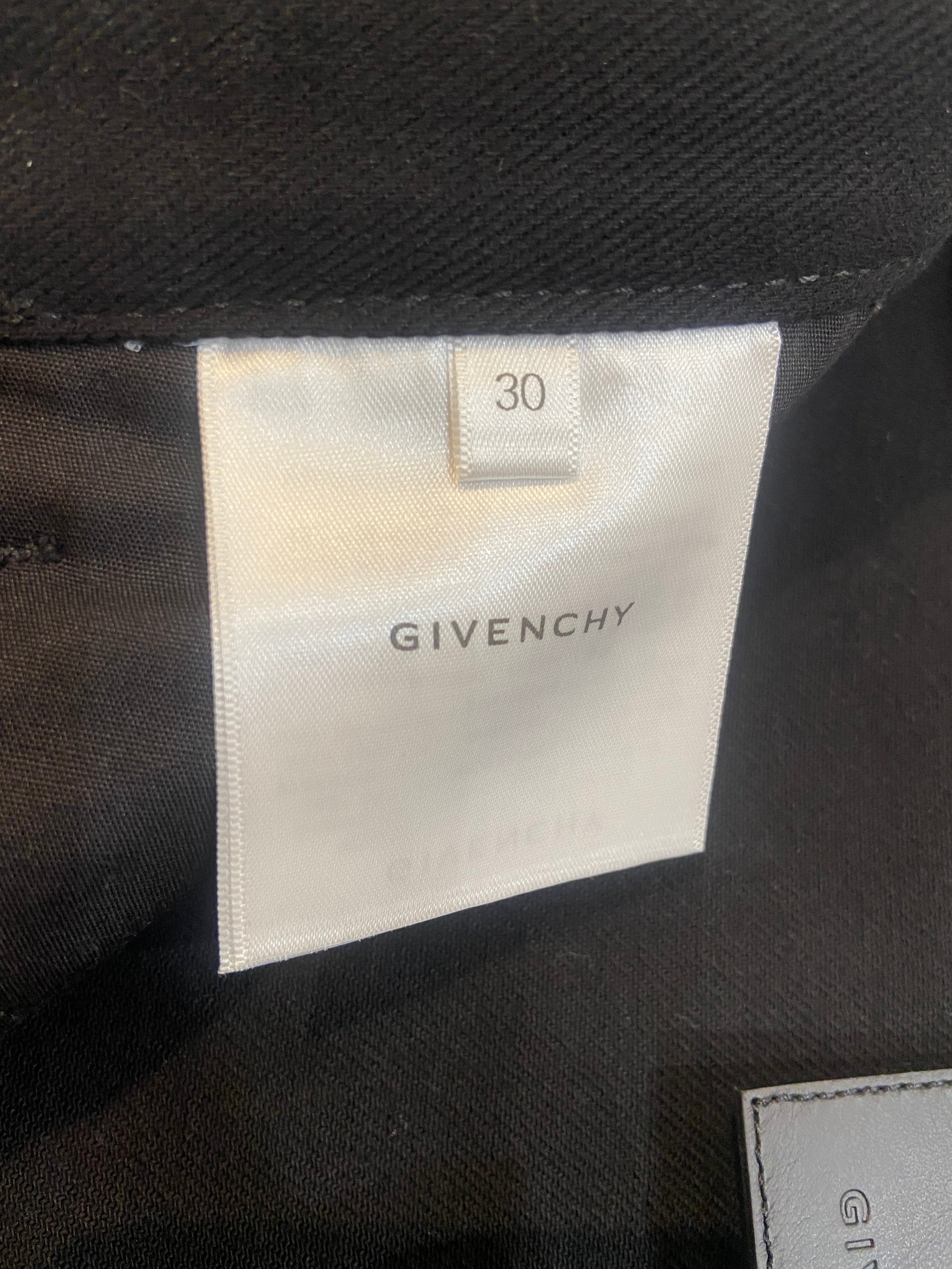 GIVENCHY MEN'S 4G WAIST SLIM FIT DENIM JEANS