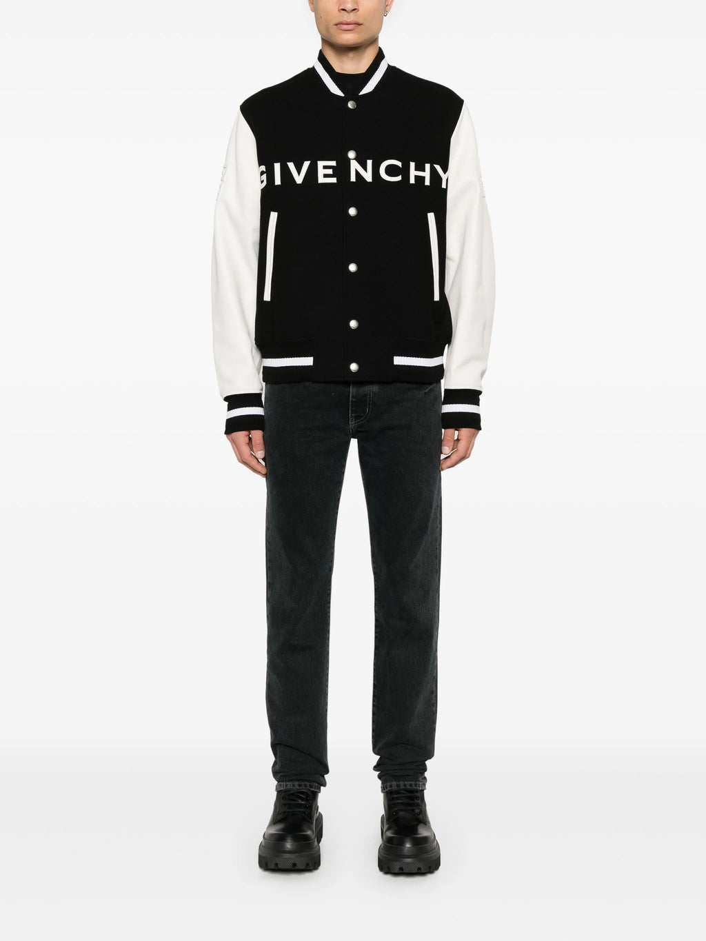 GIVENCHY LOGO VARSITY JACKET
