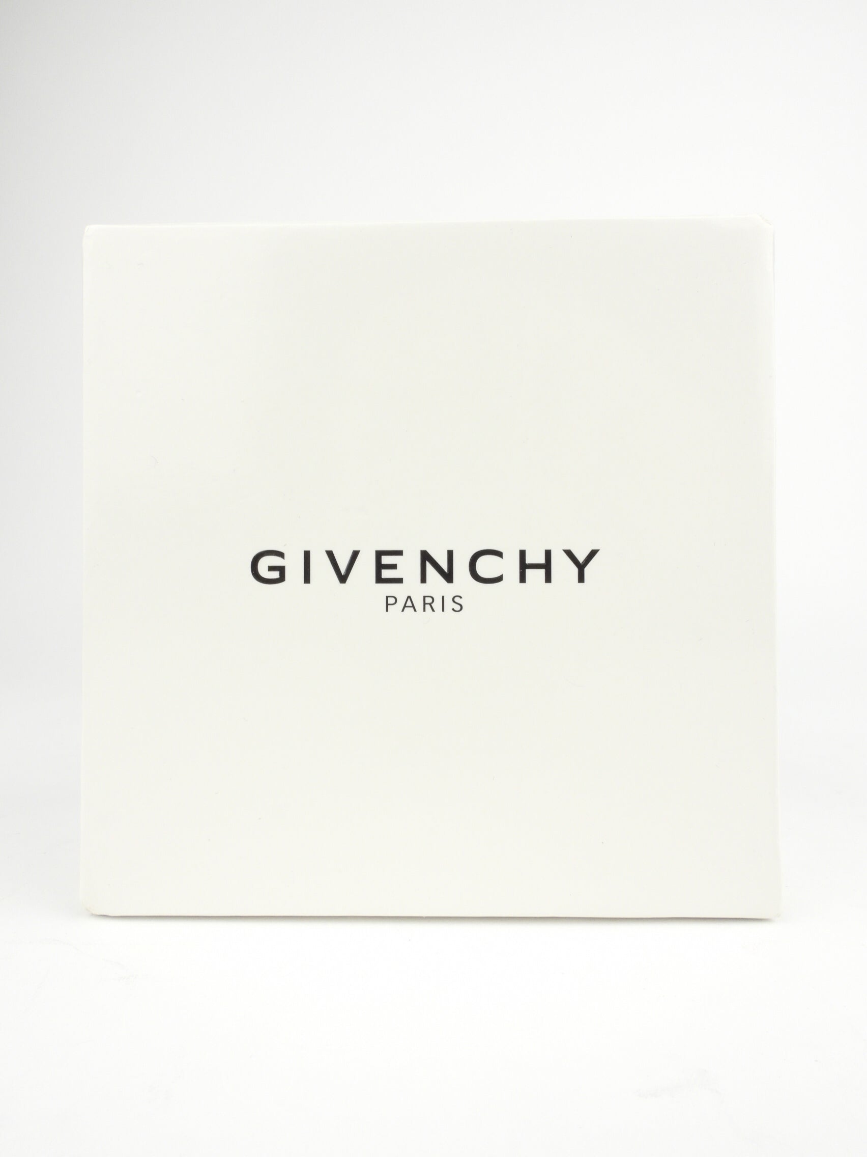 Givenchy Black and White Leather Goldtone Shark Tooth Twist Lock Double Wrap Beacelet - M
