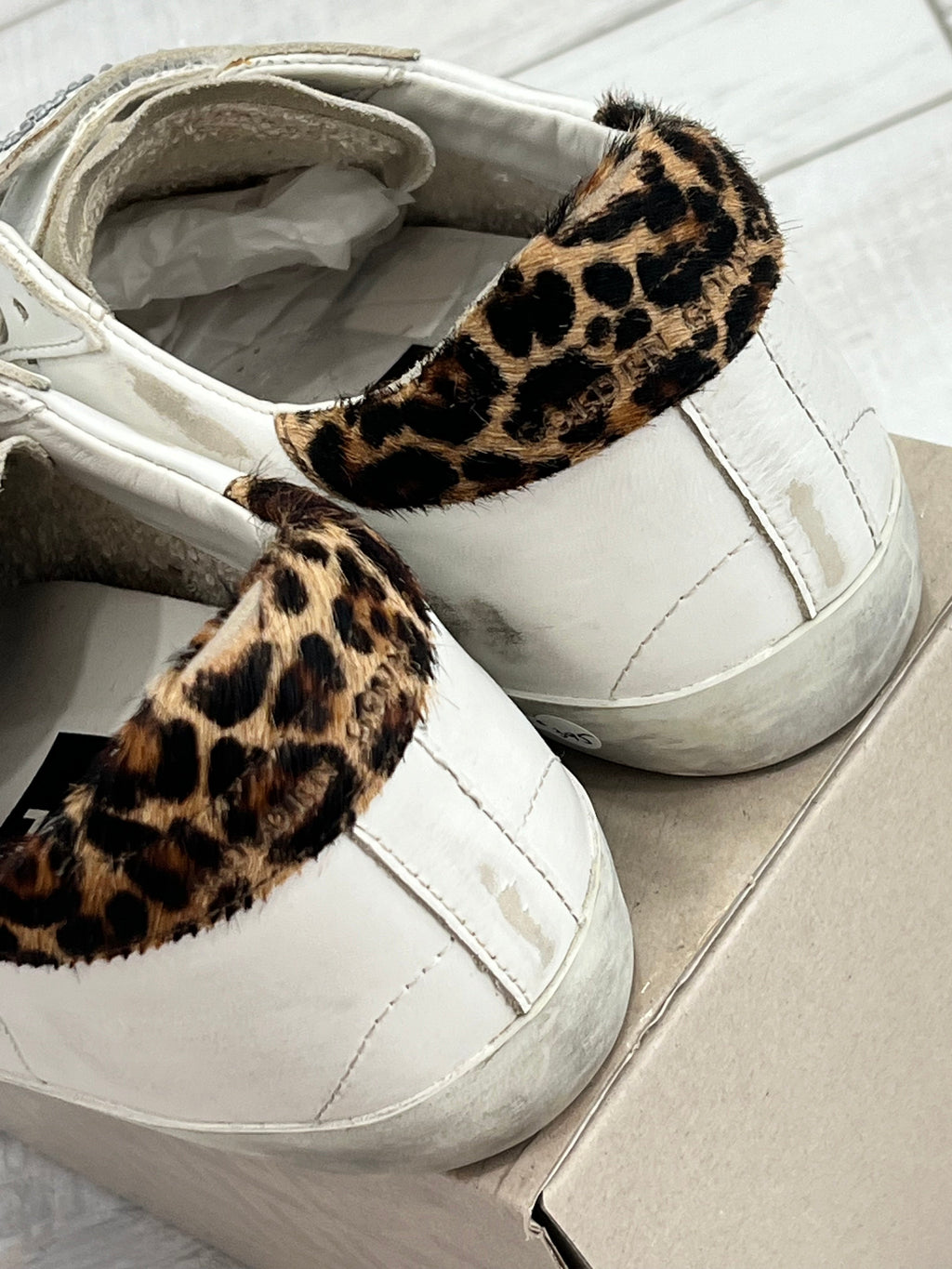 GOLDEN GOOSE OLD SCHOOL CRYSTAL MIAMI DREAM CLUB SNEAKERS