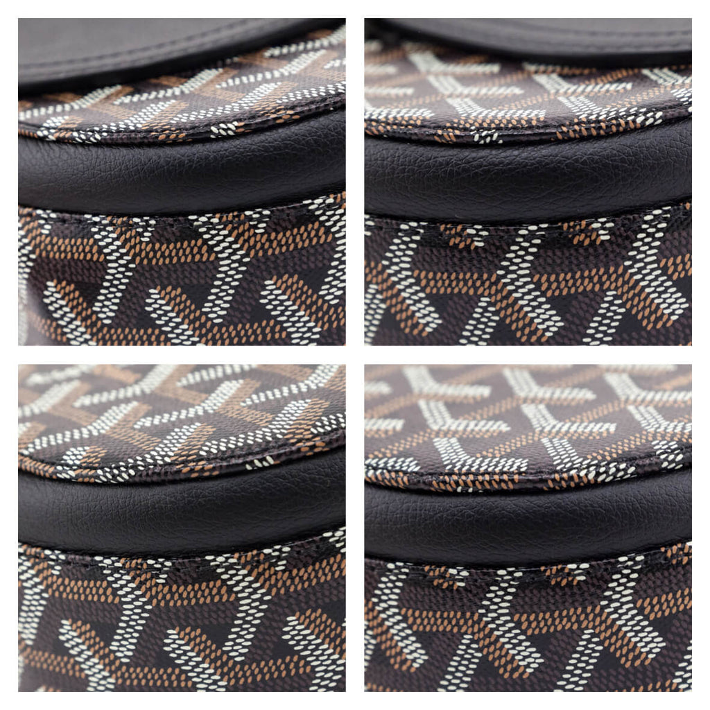 Goyard Black Goyardine 233 Bag